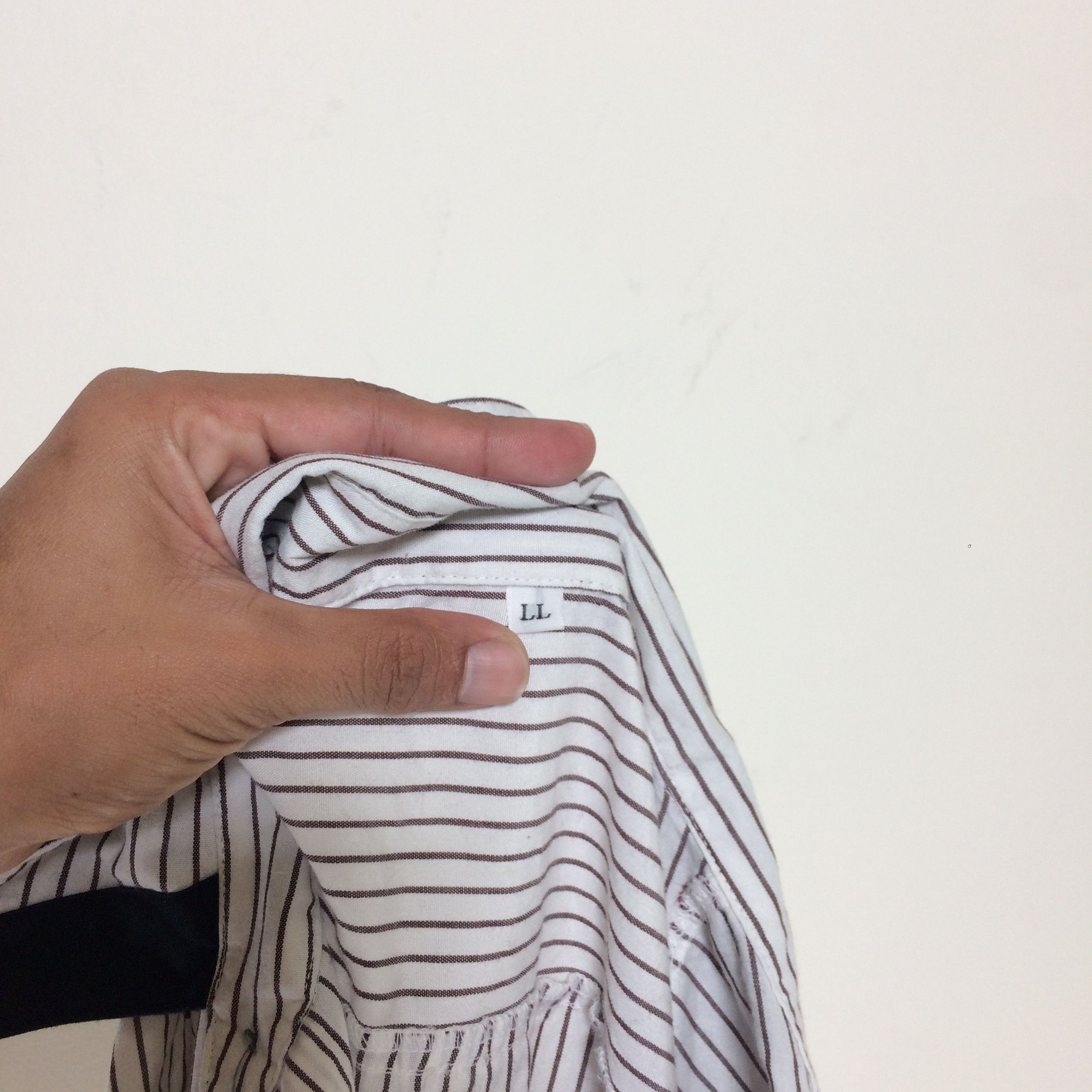 Uniform Wares × Vintage Vintage McDonald's Stripe Button Up Uniform Shirt Size US L / EU 52-54 / 3 - 7 Thumbnail