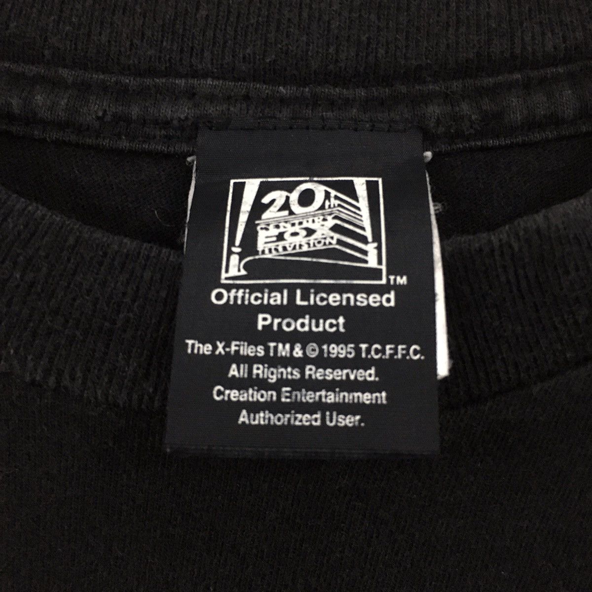 Sci-Fi Fantasy × Vintage The X Files Vintage 1996 Sci-Fi TV Series Movie Promo Shirt Size US L / EU 52-54 / 3 - 7 Thumbnail
