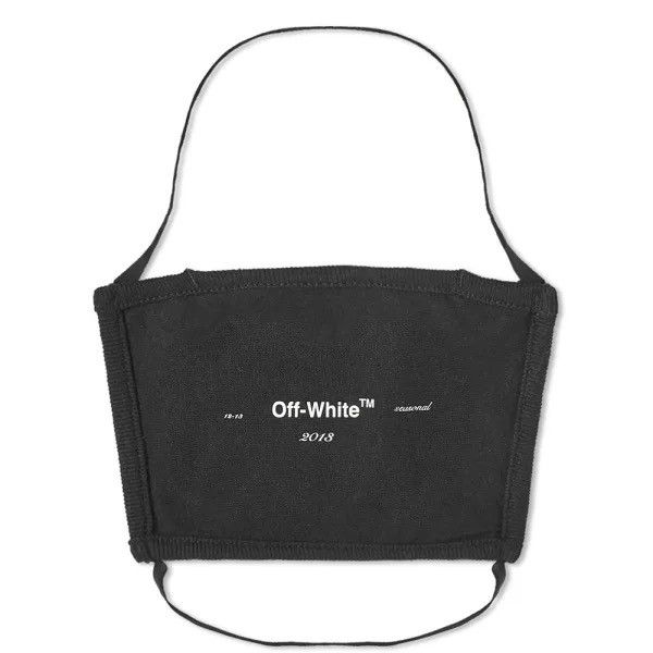Off-White Off-White Helvetica Logo Mask Size ONE SIZE - 1 Thumbnail