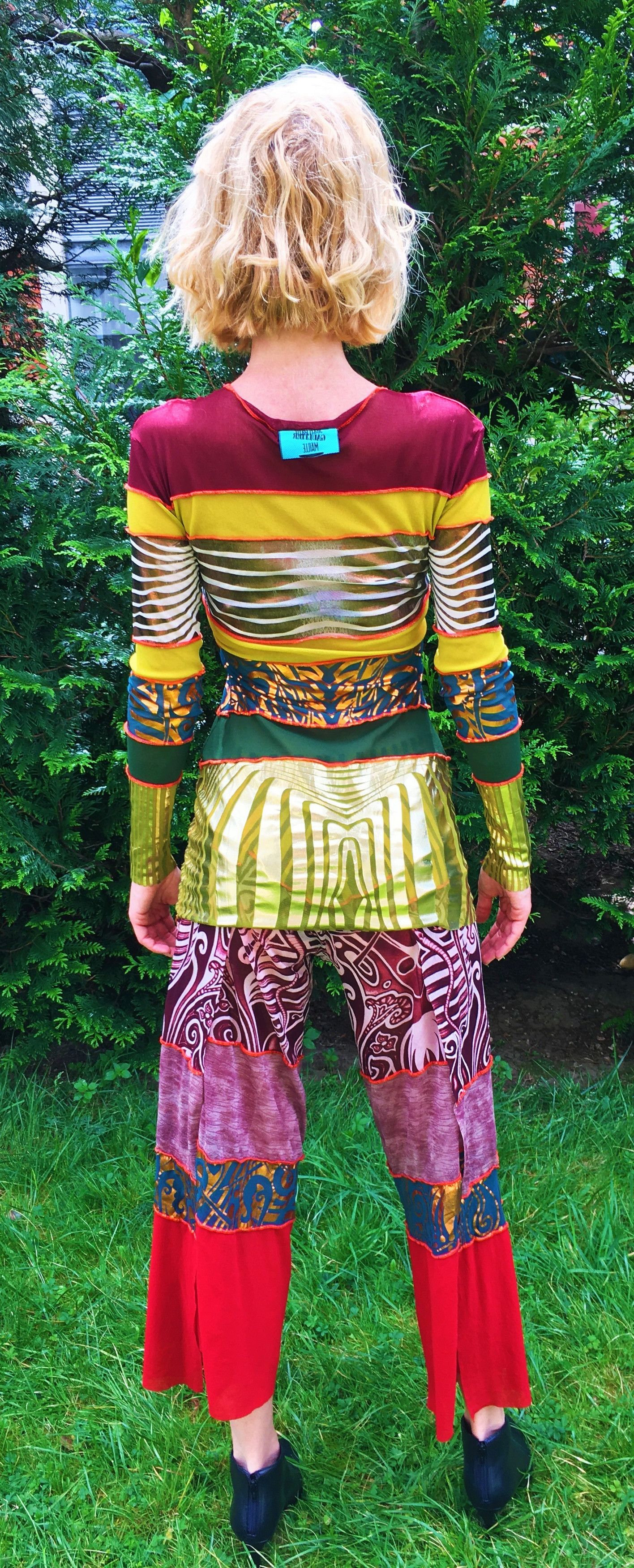 Jean Paul Gaultier Jean Paul Gaultier Cyberbaba Optical Illusion Mesh Top Dress Size M / US 6-8 / IT 42-44 - 10 Thumbnail