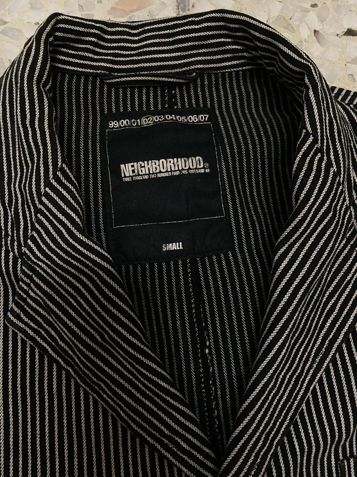 Neighborhood Neighbourhood Hickory Stripe Salvation Suit Jacket Design Size US S / EU 44-46 / 1 - 3 Thumbnail