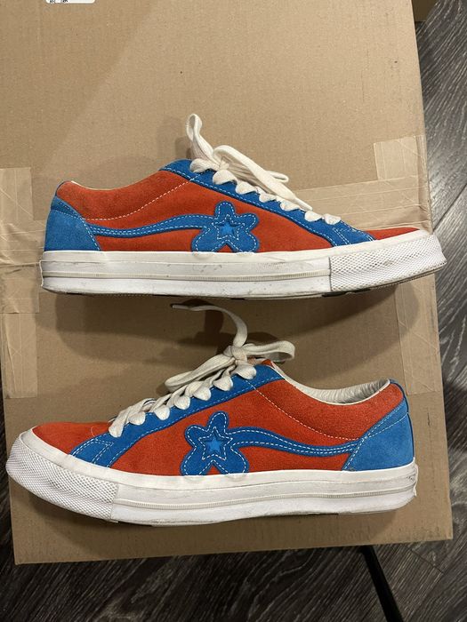 Converse golf le fleur red and blue hot sale