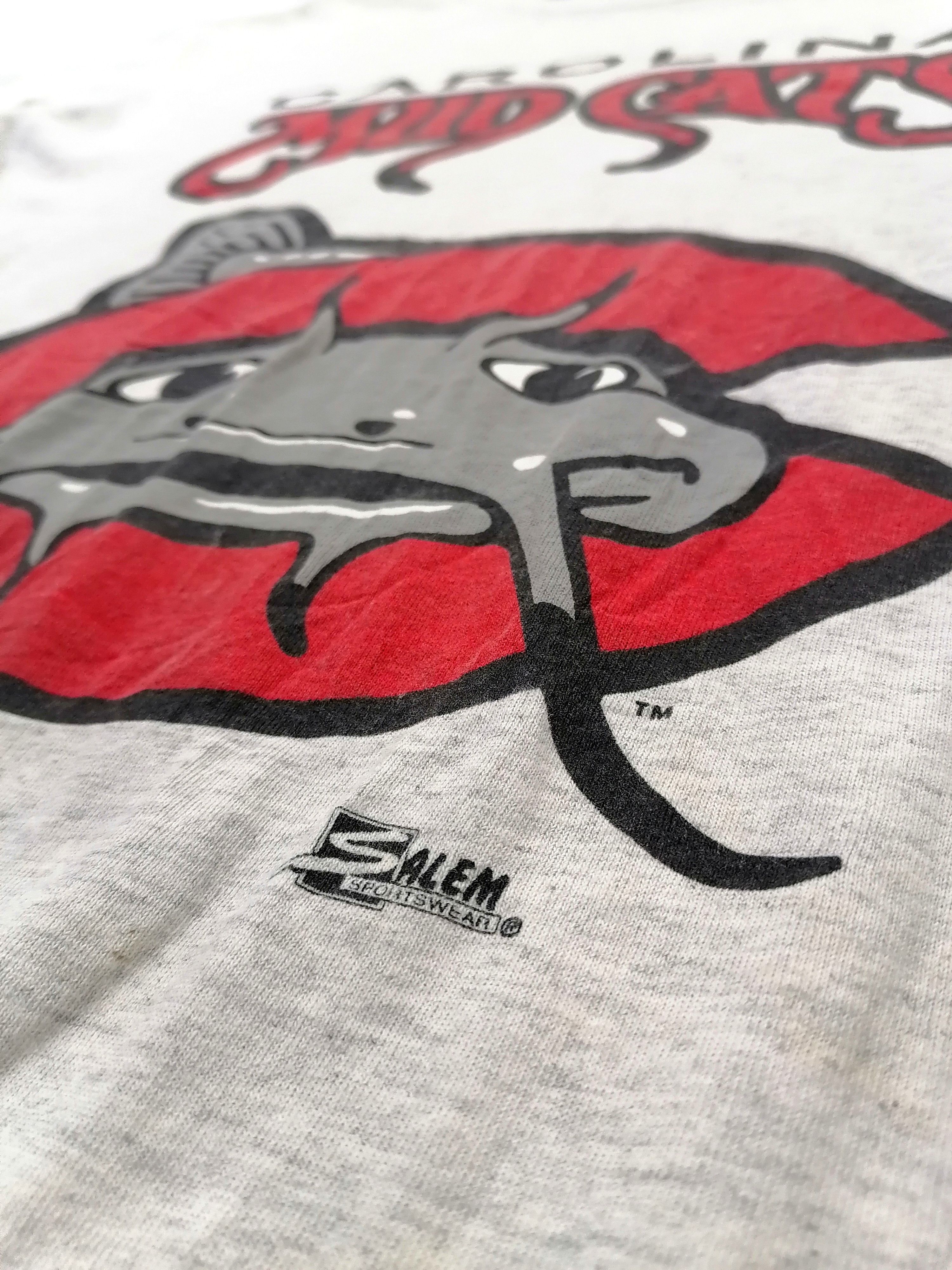 Salem Sportswear × Vintage Vintage 90s Carolina Mud Cats shirt Size US L / EU 52-54 / 3 - 4 Thumbnail