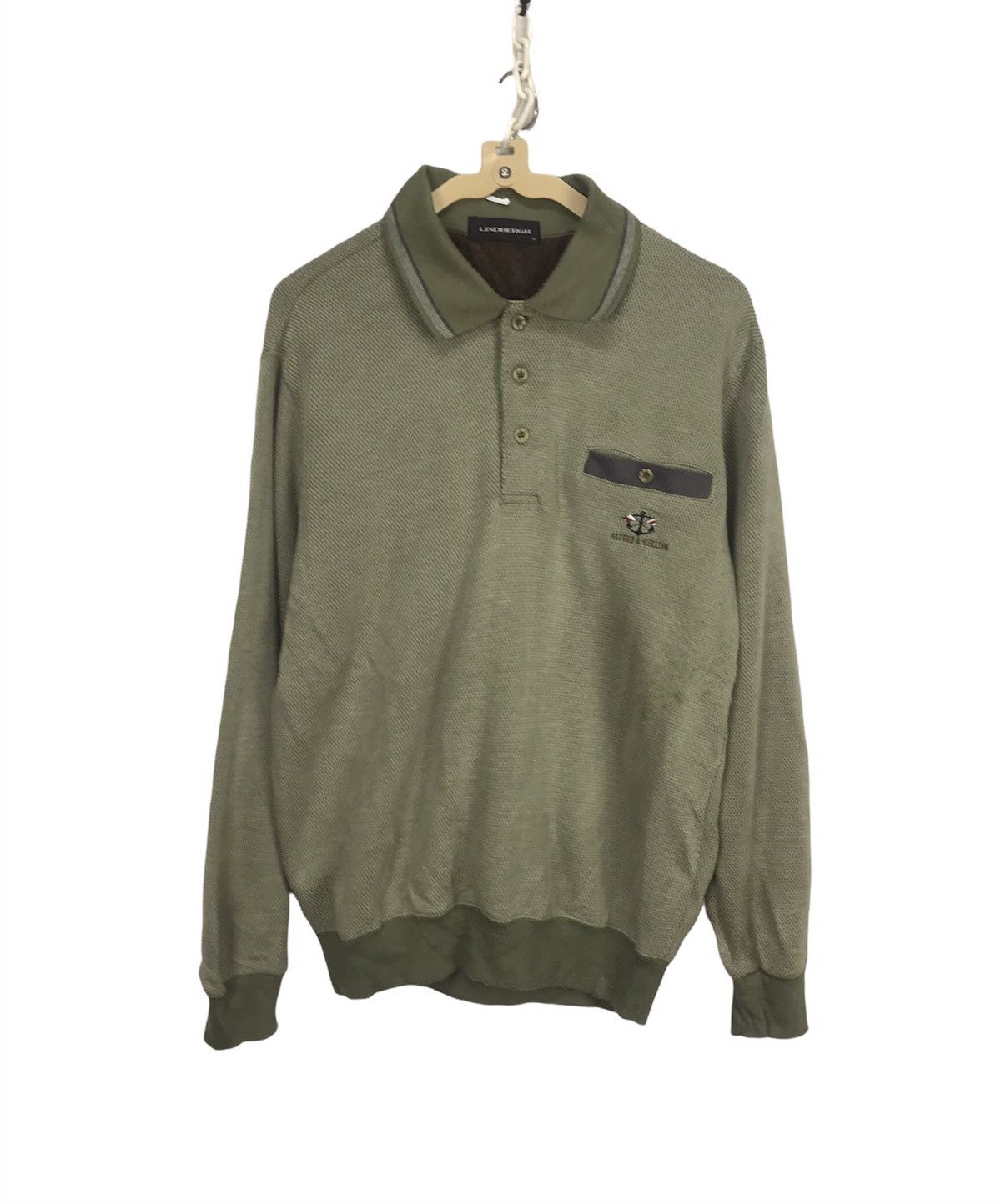 Japanese Brand × Lindbergh × Vintage Vintage Lindbergh half zipper sweatshirt Size US M / EU 48-50 / 2 - 1 Thumbnail