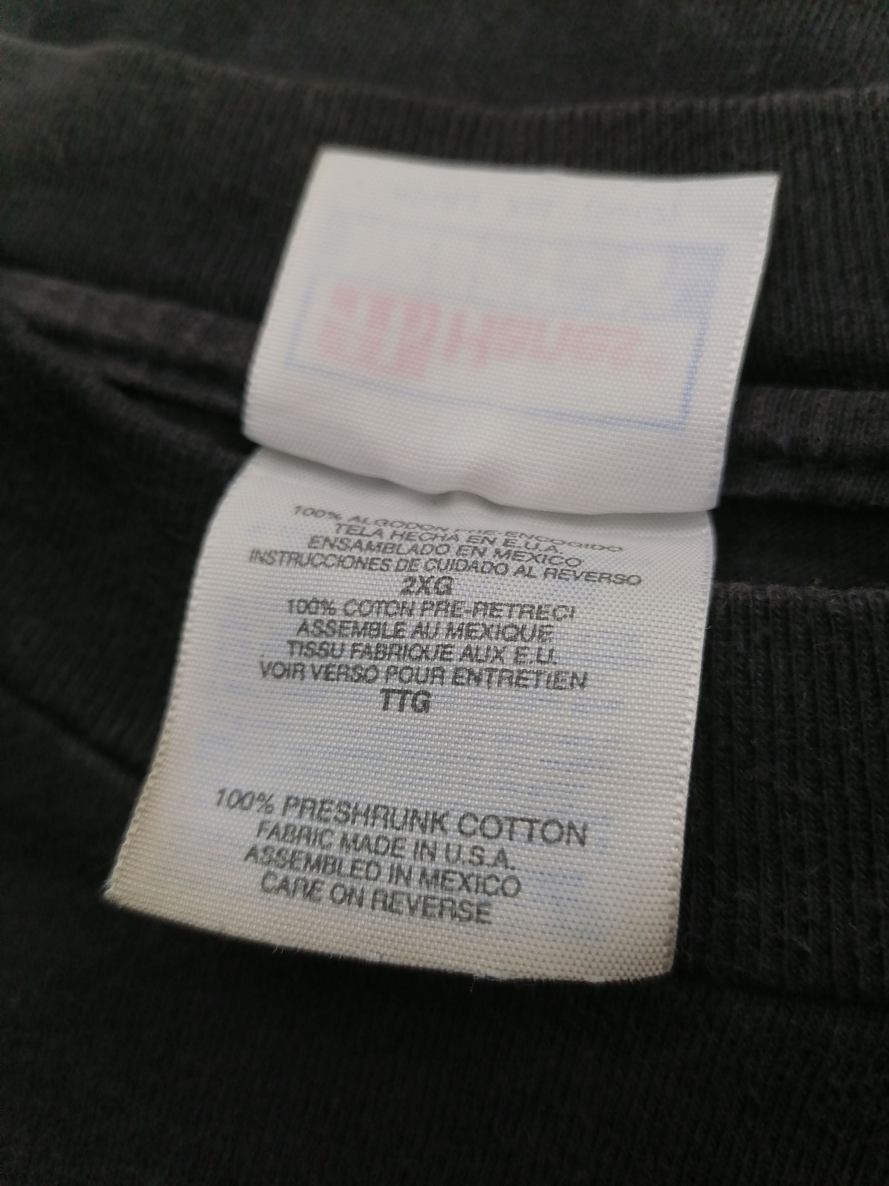 Hanes × Vintage Retro Design Hanes Beefy-T Tee Size US XXL / EU 58 / 5 - 5 Thumbnail