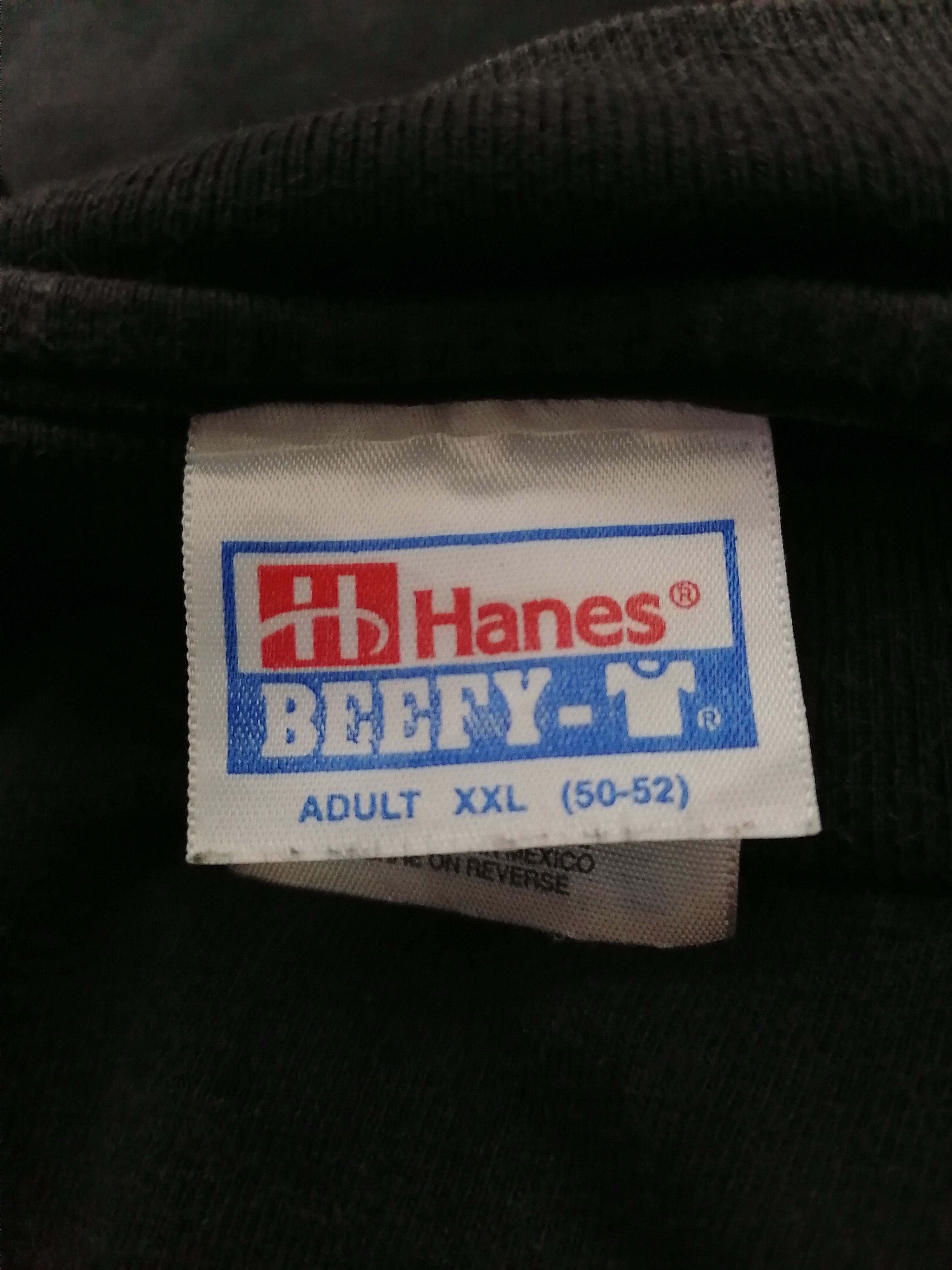 Hanes × Vintage Retro Design Hanes Beefy-T Tee Size US XXL / EU 58 / 5 - 4 Thumbnail