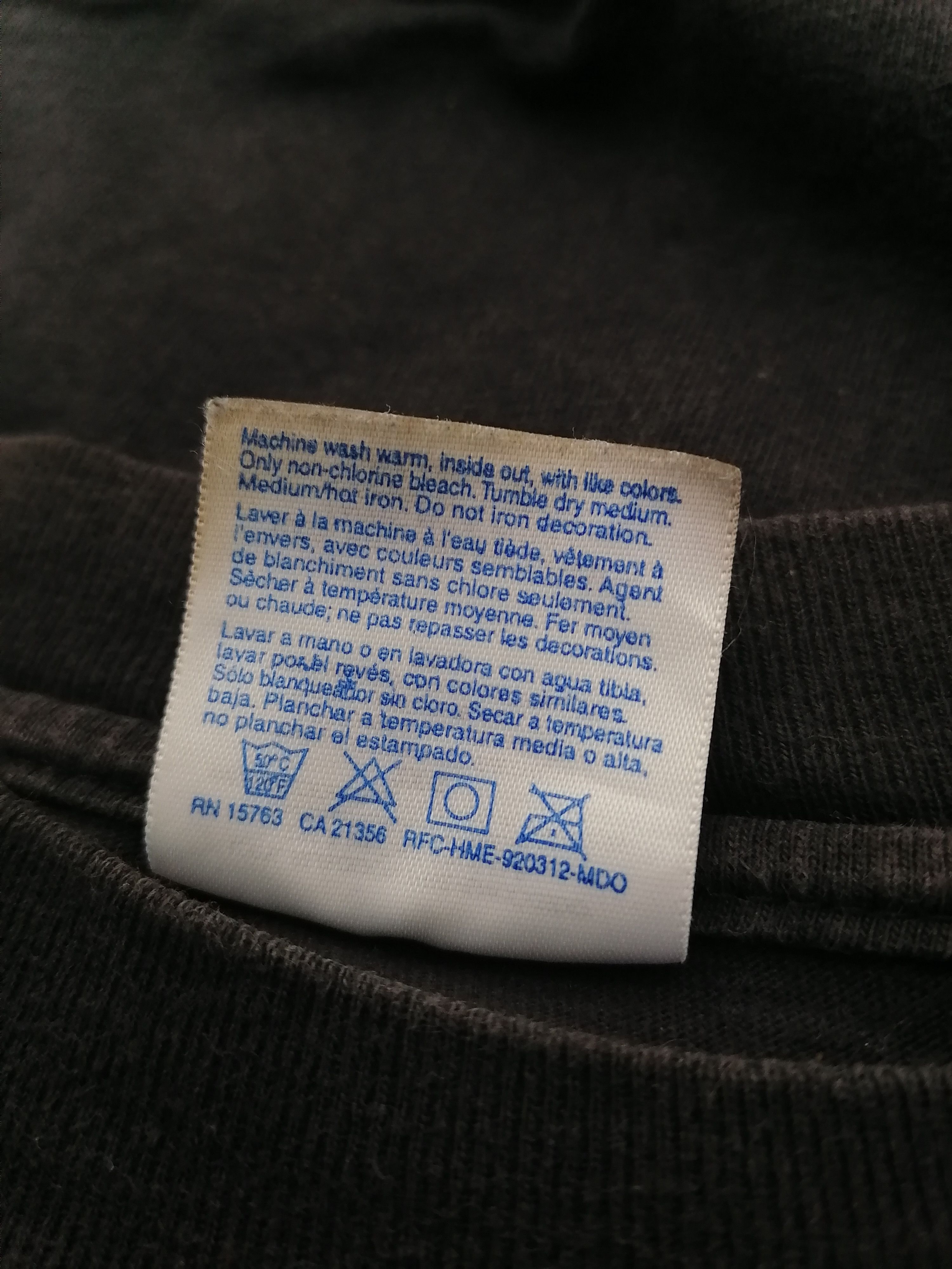 Hanes × Vintage Retro Design Hanes Beefy-T Tee Size US XXL / EU 58 / 5 - 6 Thumbnail