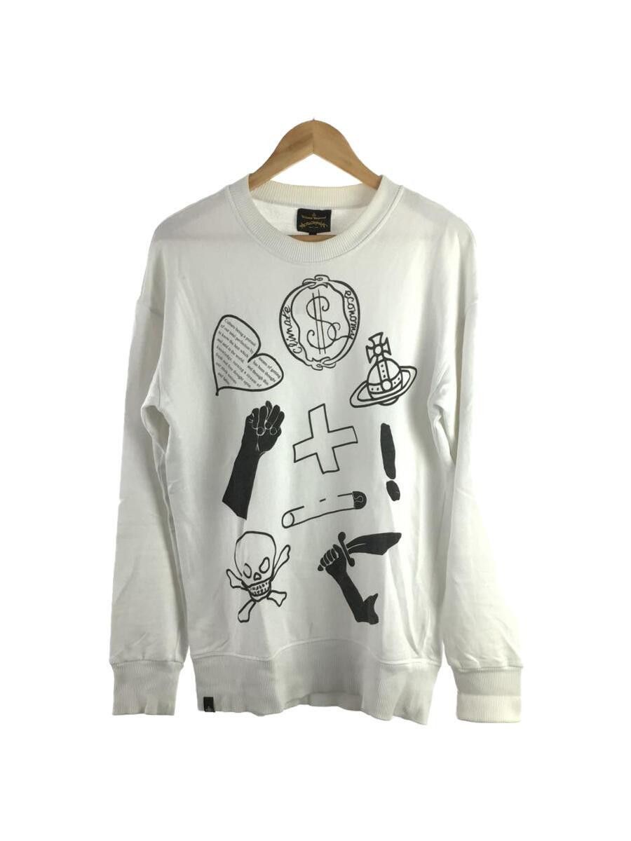 Vivienne Westwood Skull Orb Heart Logo Crewneck Sweatshirt | Grailed