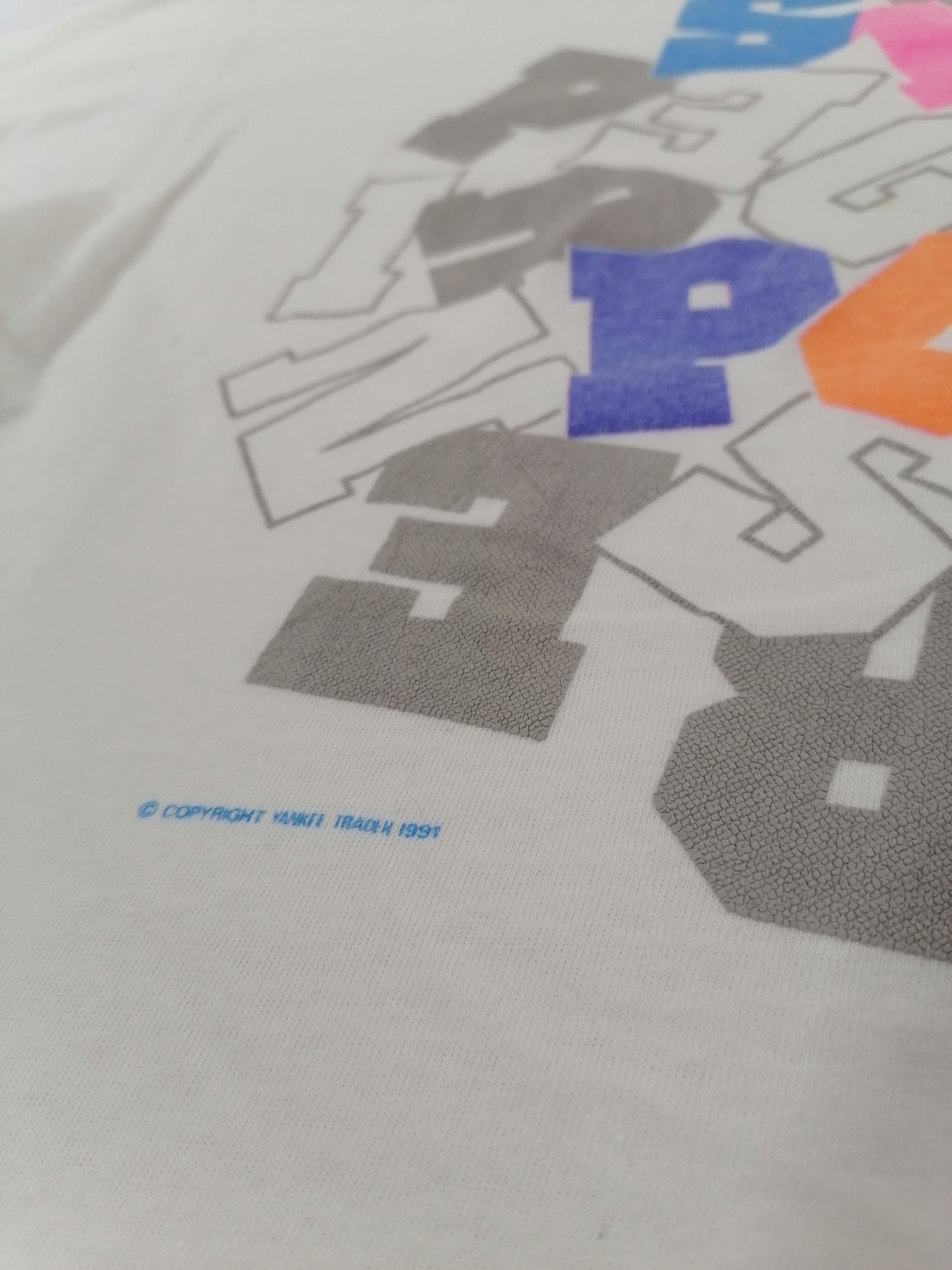 Vintage Singapore Scribble Words Yankee Tee Size US L / EU 52-54 / 3 - 2 Thumbnail