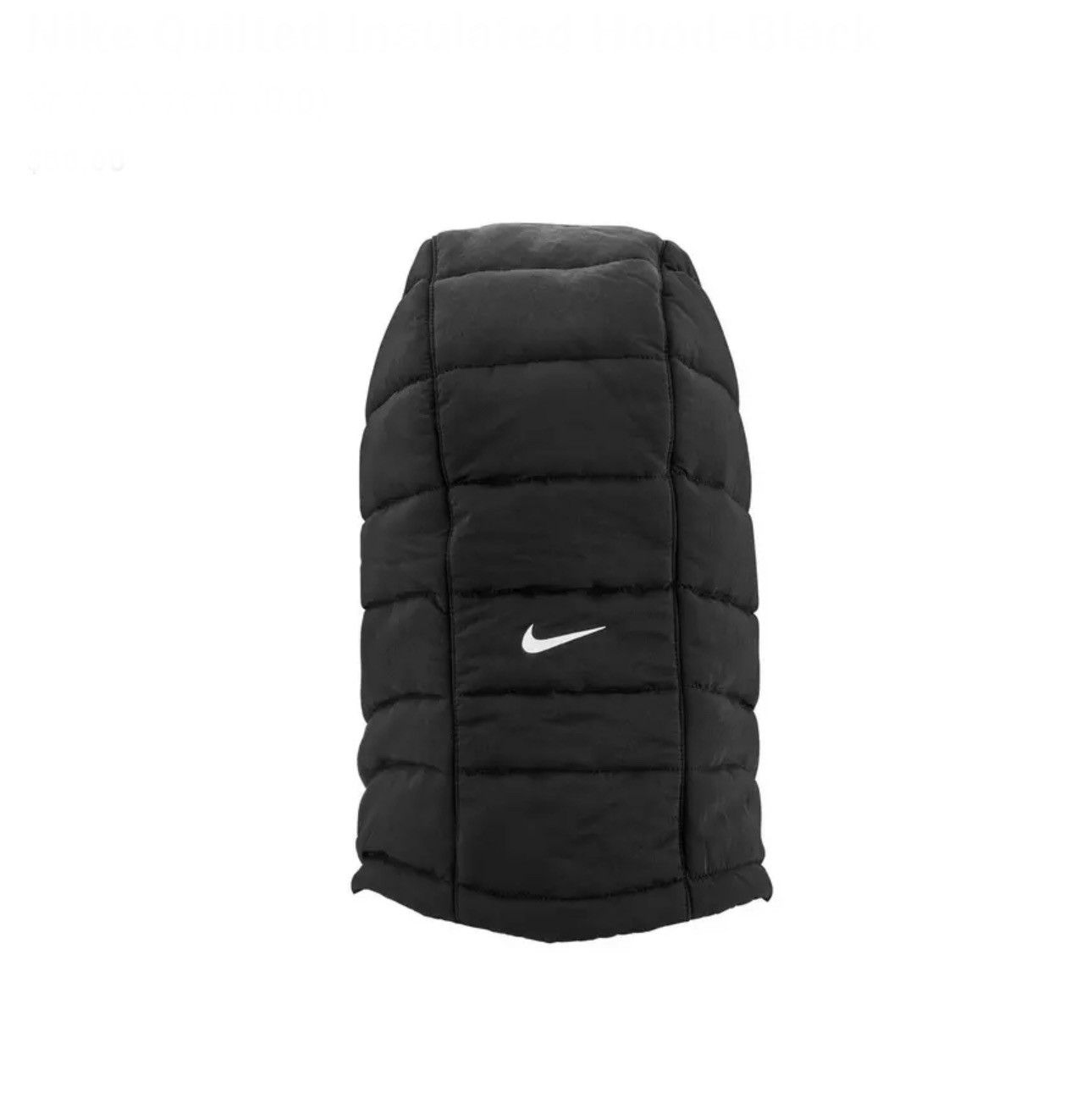 Nike Nike Quilted Insulated Hood-Black S/M size Size ONE SIZE - 3 Thumbnail