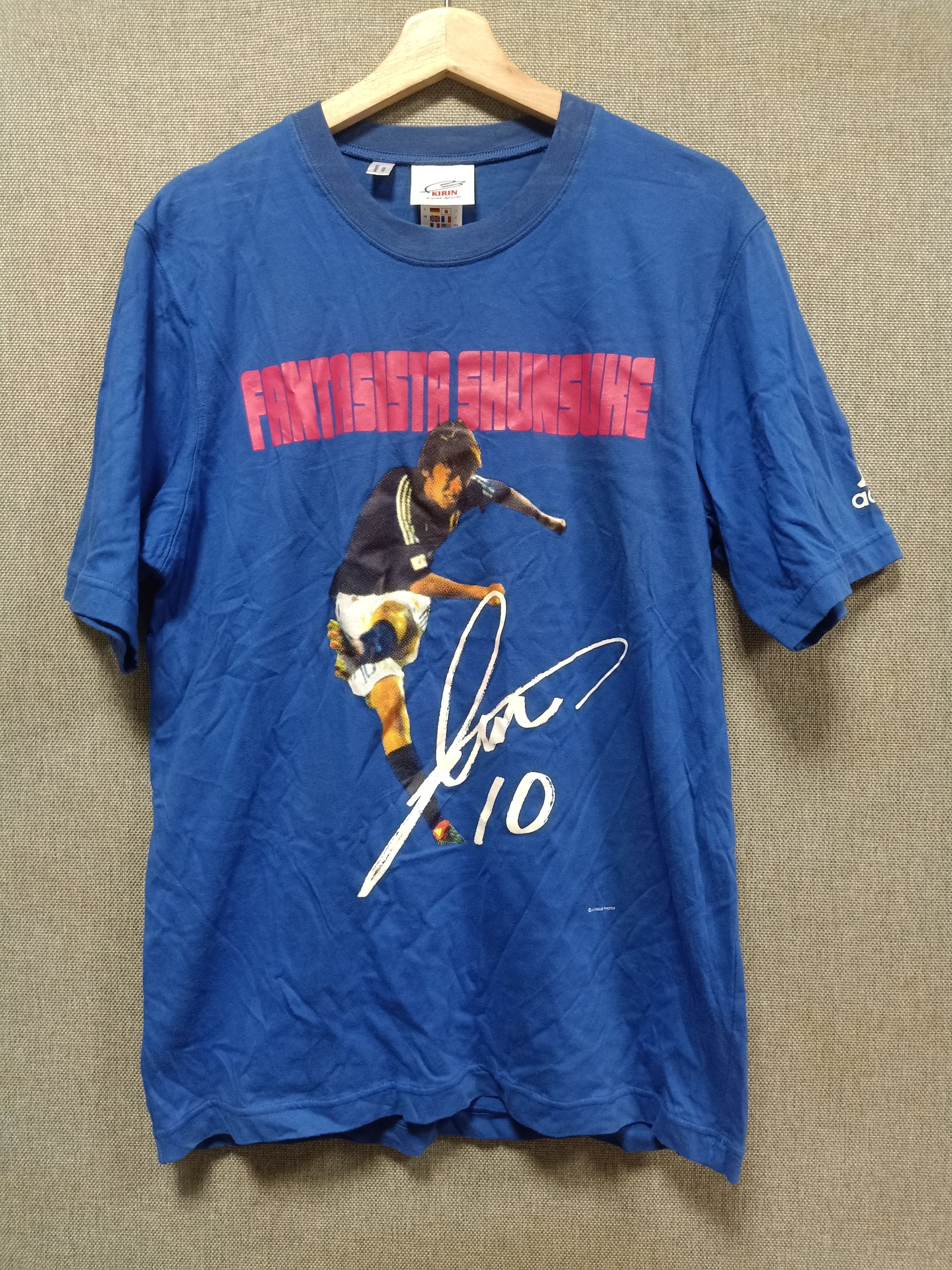 Adidas t shirt adidas japan football shunsuke nakamura Size US L / EU 52-54 / 3 - 1 Thumbnail