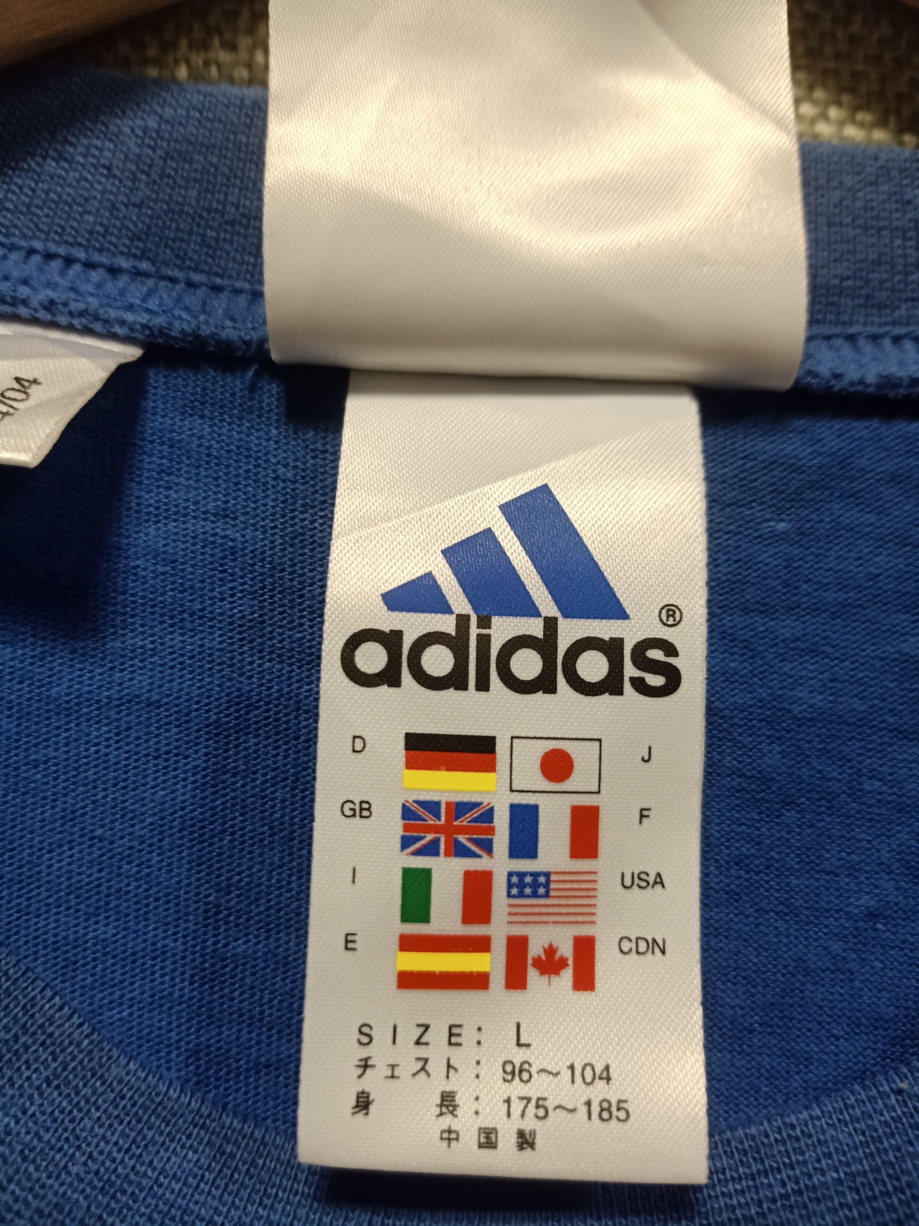 Adidas t shirt adidas japan football shunsuke nakamura Size US L / EU 52-54 / 3 - 7 Thumbnail
