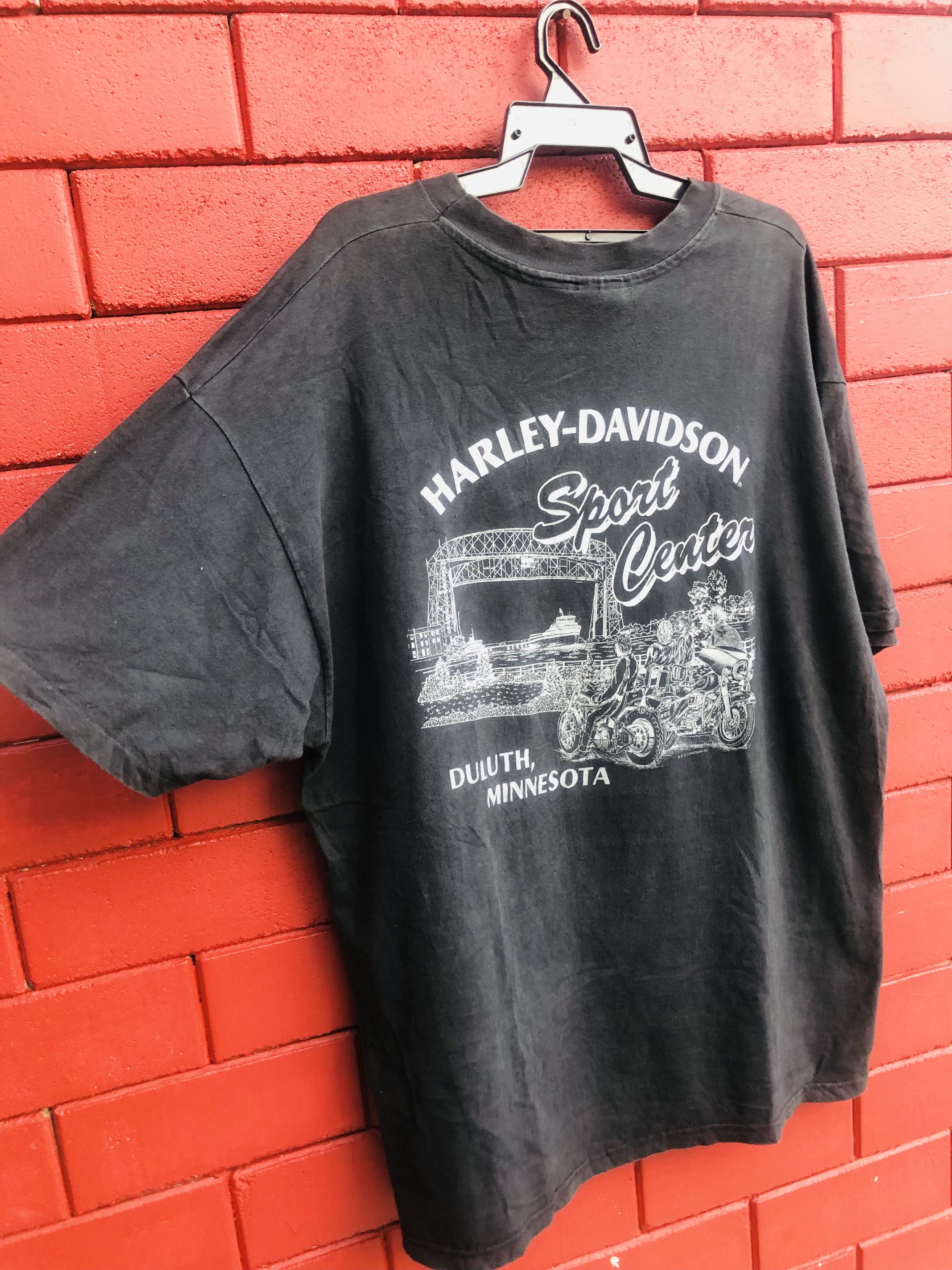Harley Davidson × Vintage Vintage Harley davidson Sport Center Duluth Minnesota Size US XL / EU 56 / 4 - 4 Thumbnail