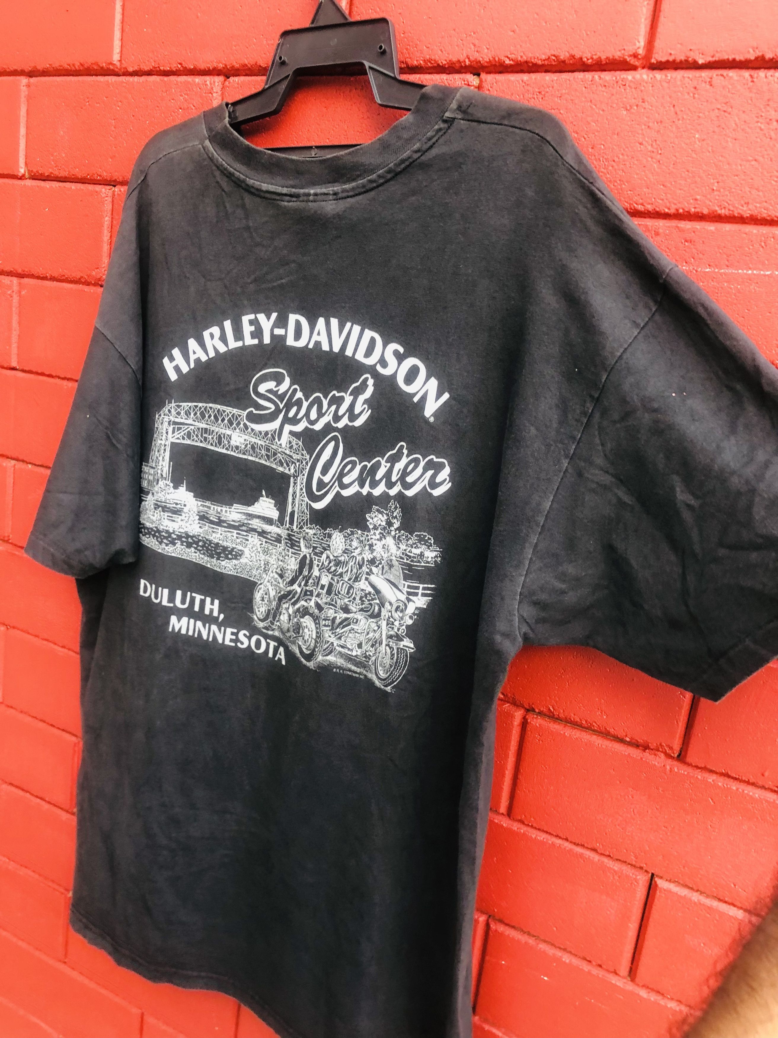 Harley Davidson × Vintage Vintage Harley davidson Sport Center Duluth Minnesota Size US XL / EU 56 / 4 - 5 Thumbnail