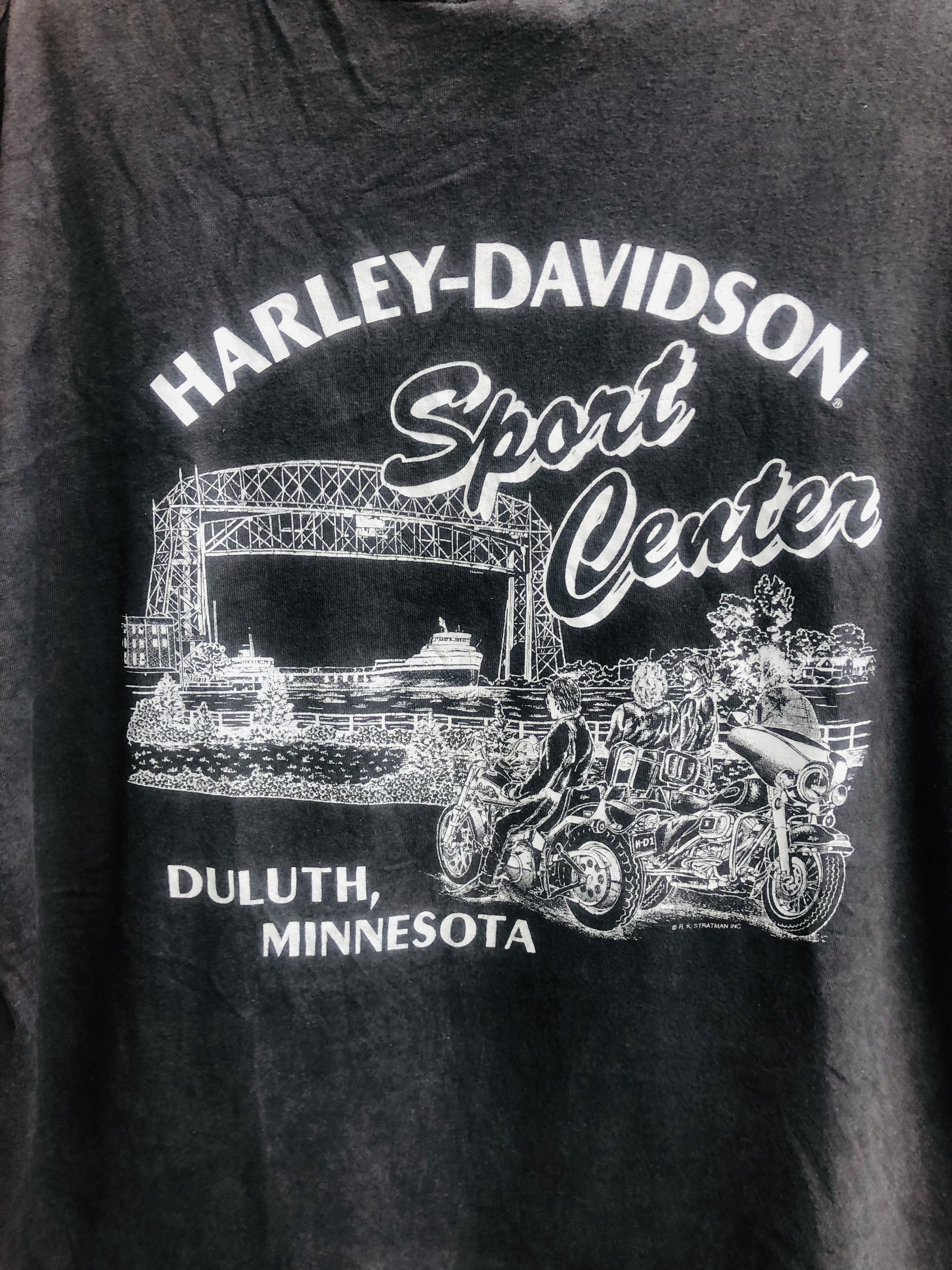 Harley Davidson × Vintage Vintage Harley davidson Sport Center Duluth Minnesota Size US XL / EU 56 / 4 - 3 Thumbnail