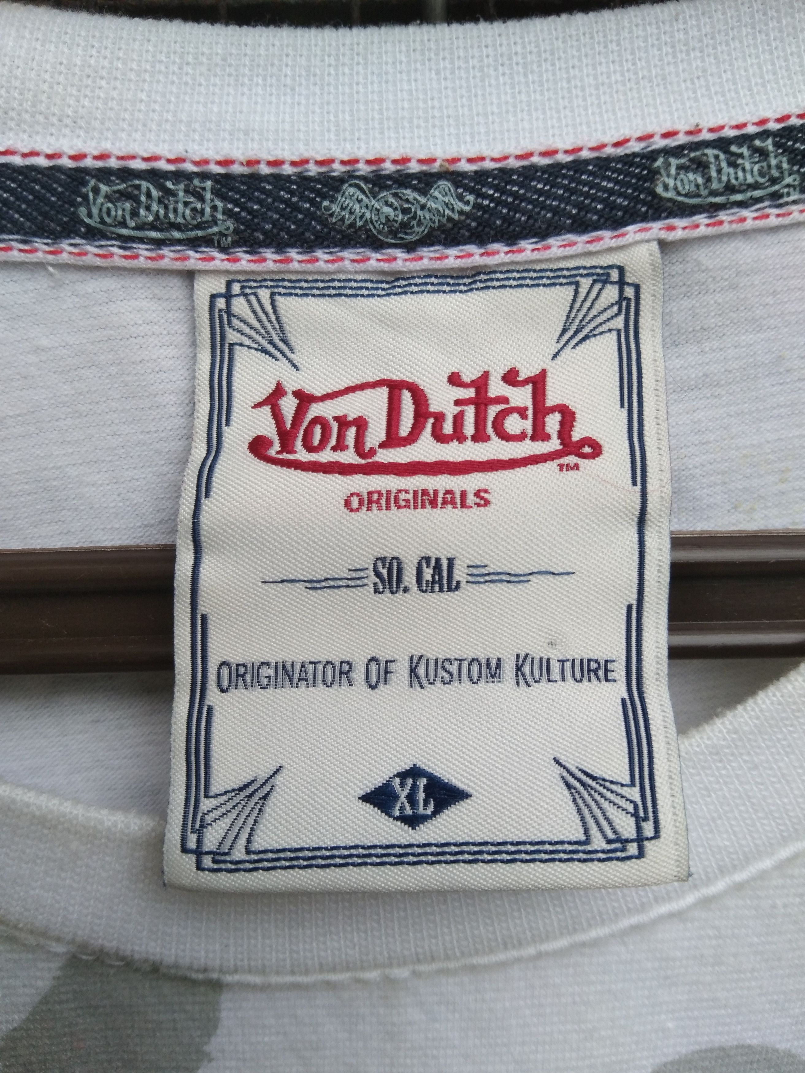 Von Dutch VON DUTCH AUTHENTIC ALL OVER PRINT T-SHIRT Size US L / EU 52-54 / 3 - 5 Thumbnail
