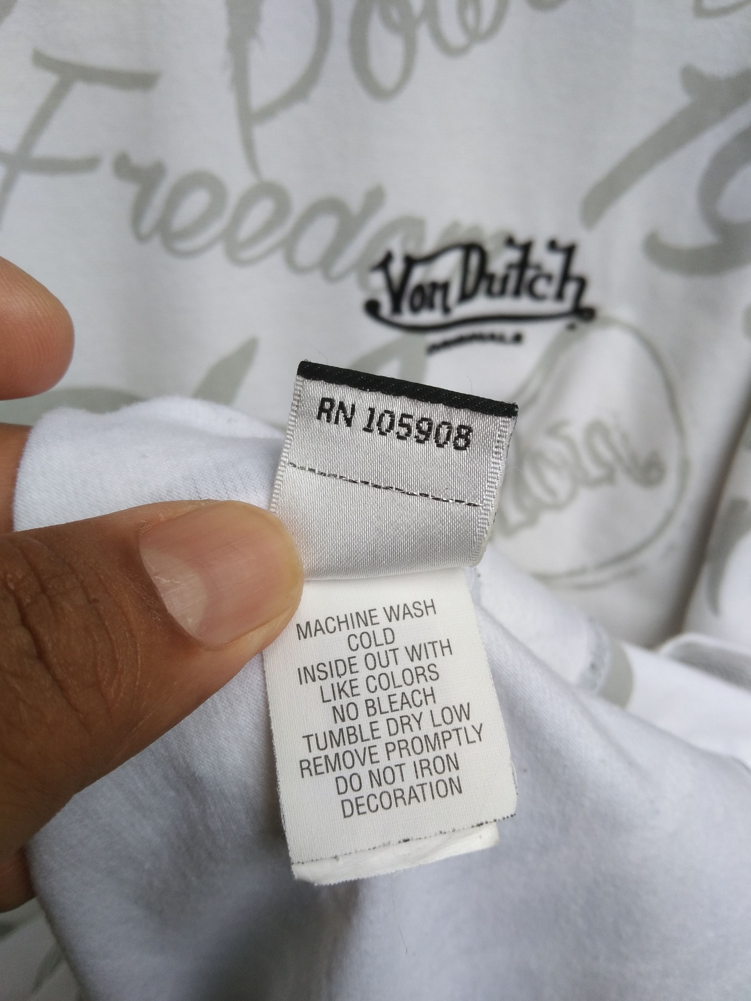 Von Dutch VON DUTCH AUTHENTIC ALL OVER PRINT T-SHIRT Size US L / EU 52-54 / 3 - 8 Thumbnail