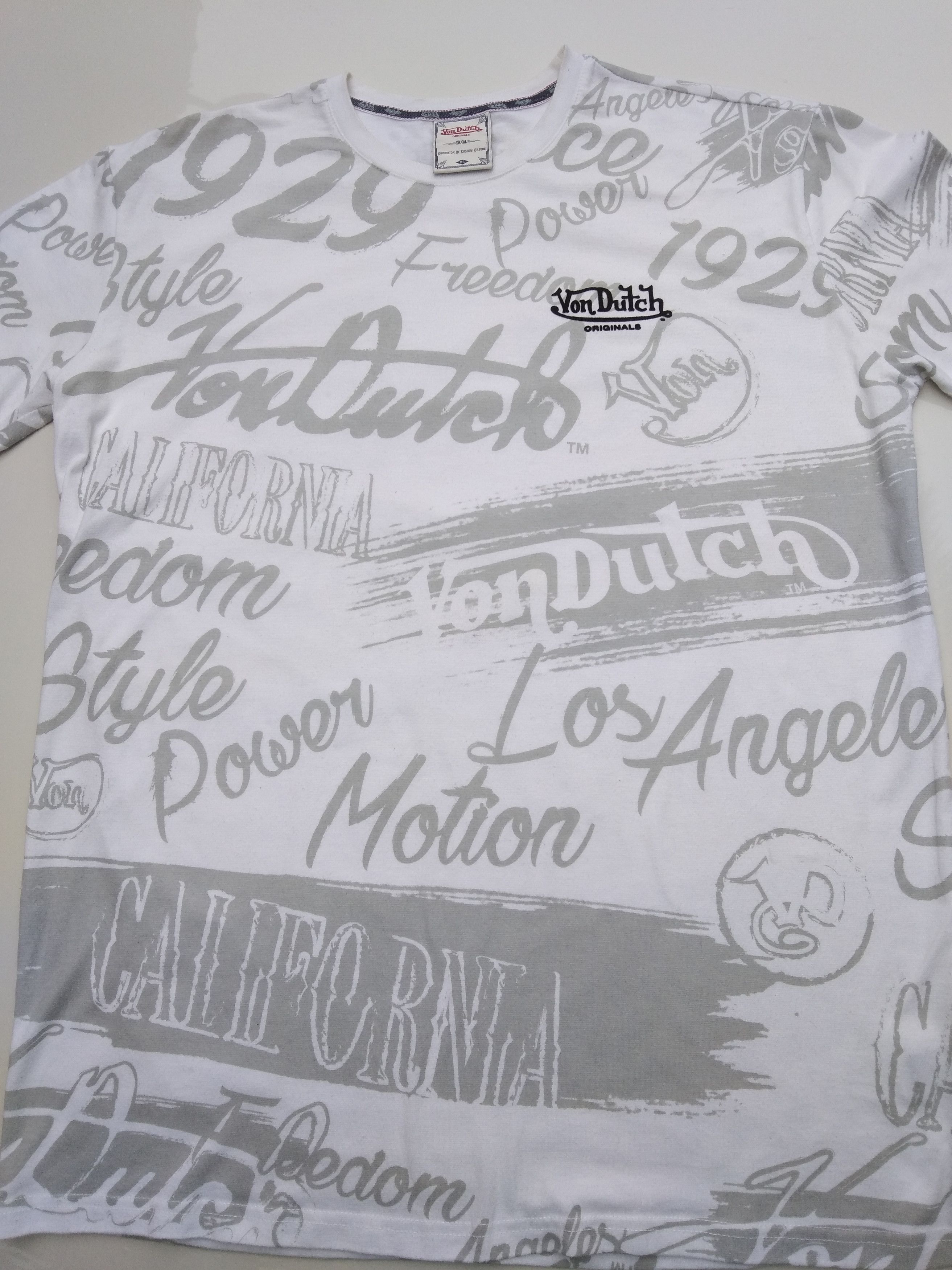 Von Dutch VON DUTCH AUTHENTIC ALL OVER PRINT T-SHIRT Size US L / EU 52-54 / 3 - 10 Thumbnail