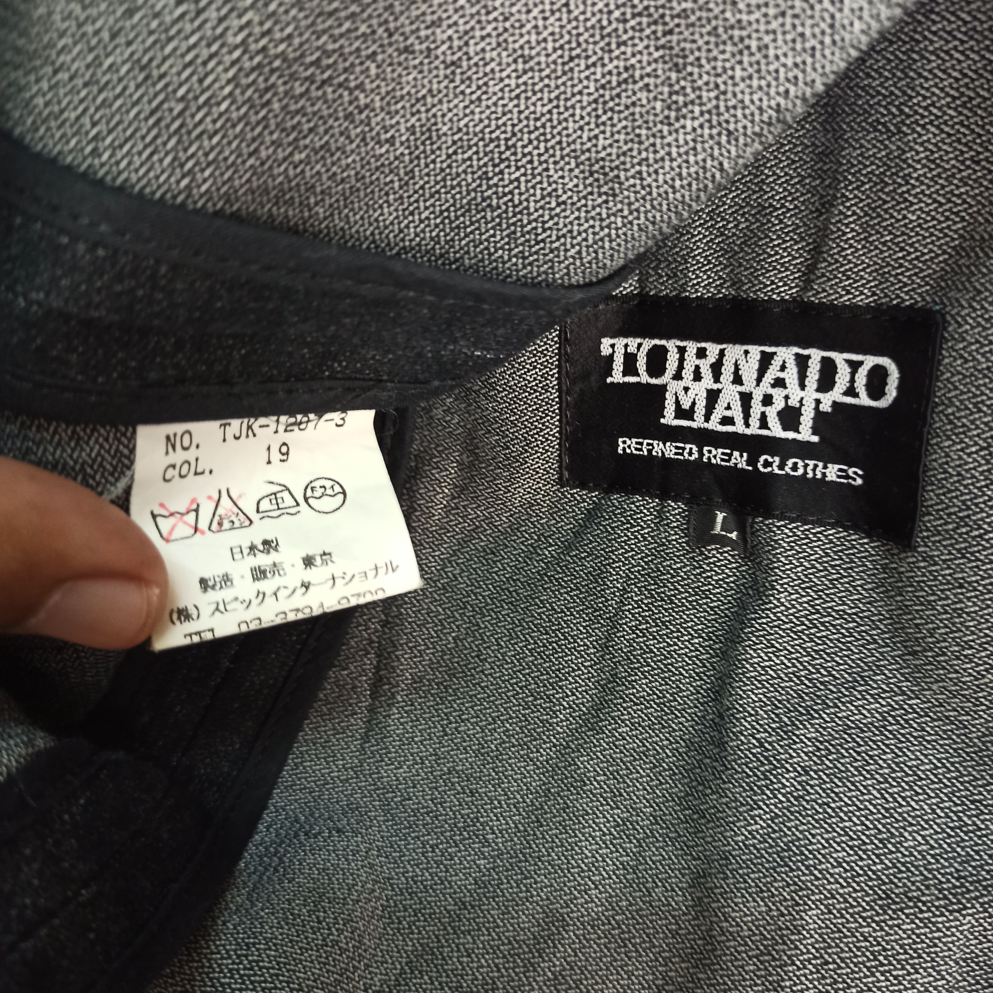 If Six Was Nine 🔥Vintage🔥 Tornado Mart Jacket Jeans pocket/LGB Size US L / EU 52-54 / 3 - 8 Thumbnail