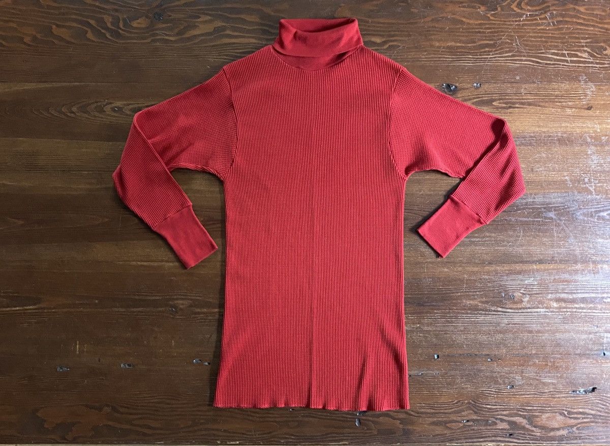 Fruit Of The Loom Vintage 70’s Fruit of the Loom Thermal Textured Turtleneck Size US S / EU 44-46 / 1 - 2 Thumbnail