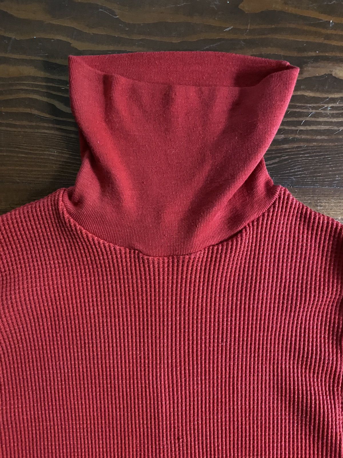 Fruit Of The Loom Vintage 70’s Fruit of the Loom Thermal Textured Turtleneck Size US S / EU 44-46 / 1 - 7 Thumbnail