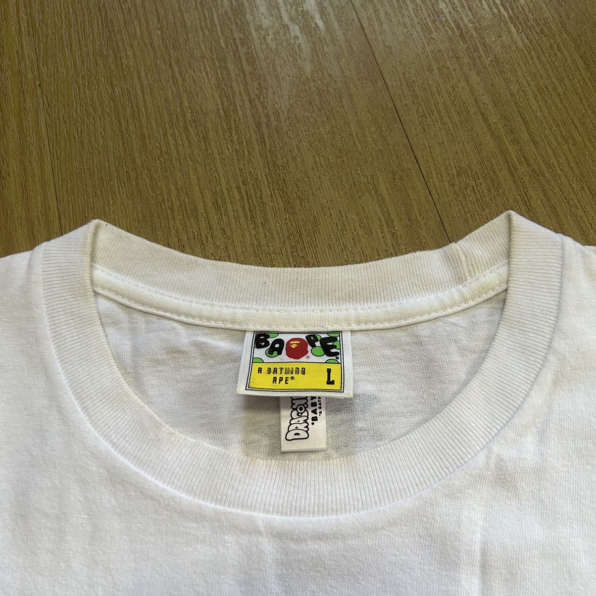Bape Bape x Dragon Ball Z Baby Milo & Frieza Tee Size US L / EU 52-54 / 3 - 4 Thumbnail