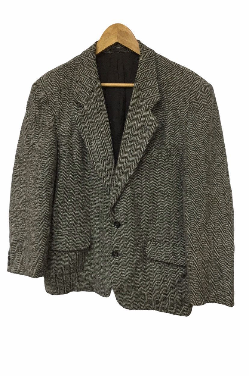 Comme des Garcons Homme 90's Herringbone cable Wool jacket blazer coat Size US M / EU 48-50 / 2 - 1 Thumbnail