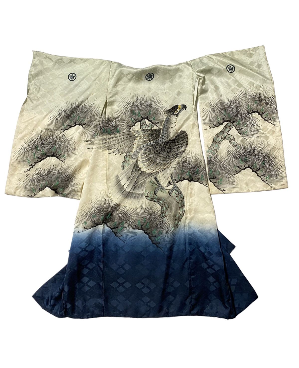 Japanese Brand × Vintage Vintage Silk Kimono Jacket Size US S / EU 44-46 / 1 - 1 Thumbnail