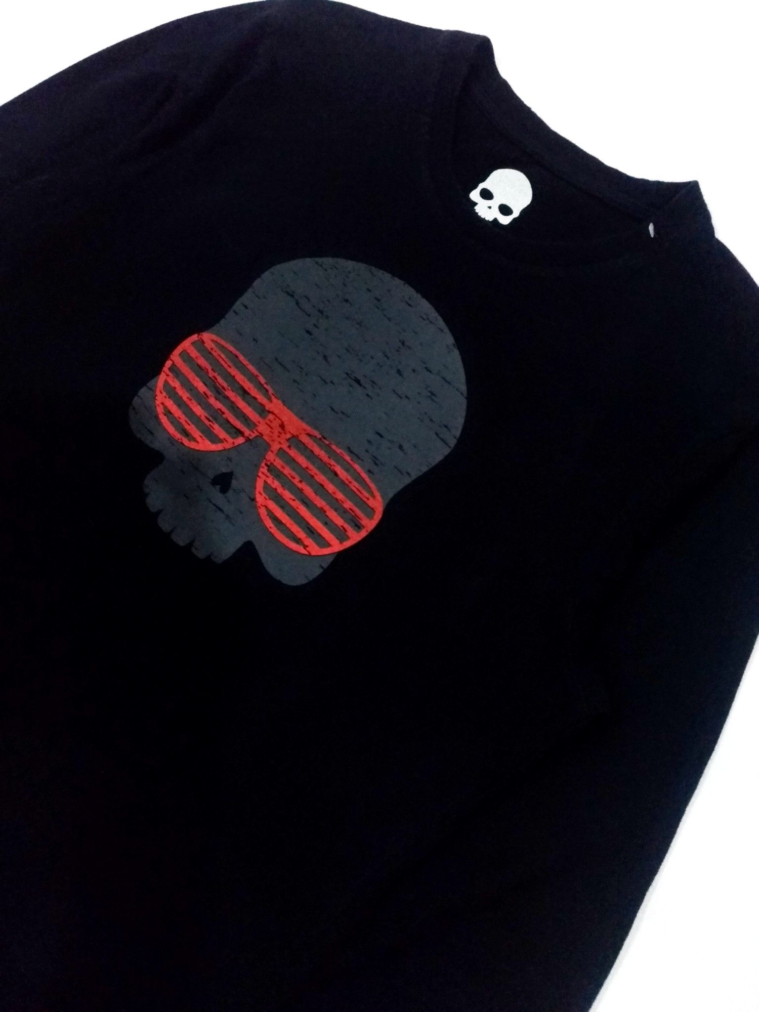 Designer × HYDROGEN RARE! HYDROGEN NU RAVE SKULL L/SLEEVE T-SHIRT Size US M / EU 48-50 / 2 - 4 Thumbnail