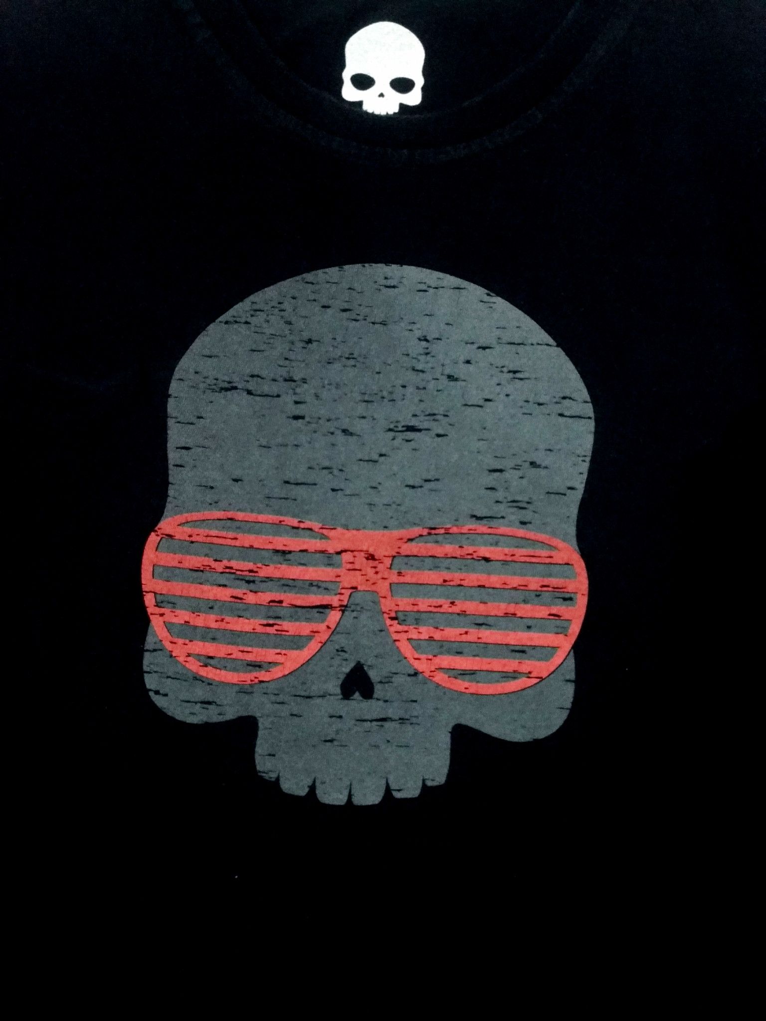 Designer × HYDROGEN RARE! HYDROGEN NU RAVE SKULL L/SLEEVE T-SHIRT Size US M / EU 48-50 / 2 - 5 Thumbnail