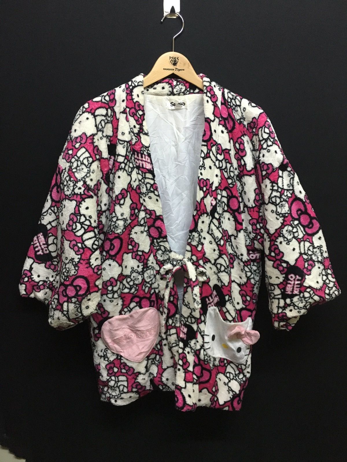 Cartoon Network × Japanese Brand Kimono Hello Kitty Full Print Like Visvim / Kapital Style Size US M / EU 48-50 / 2 - 2 Thumbnail