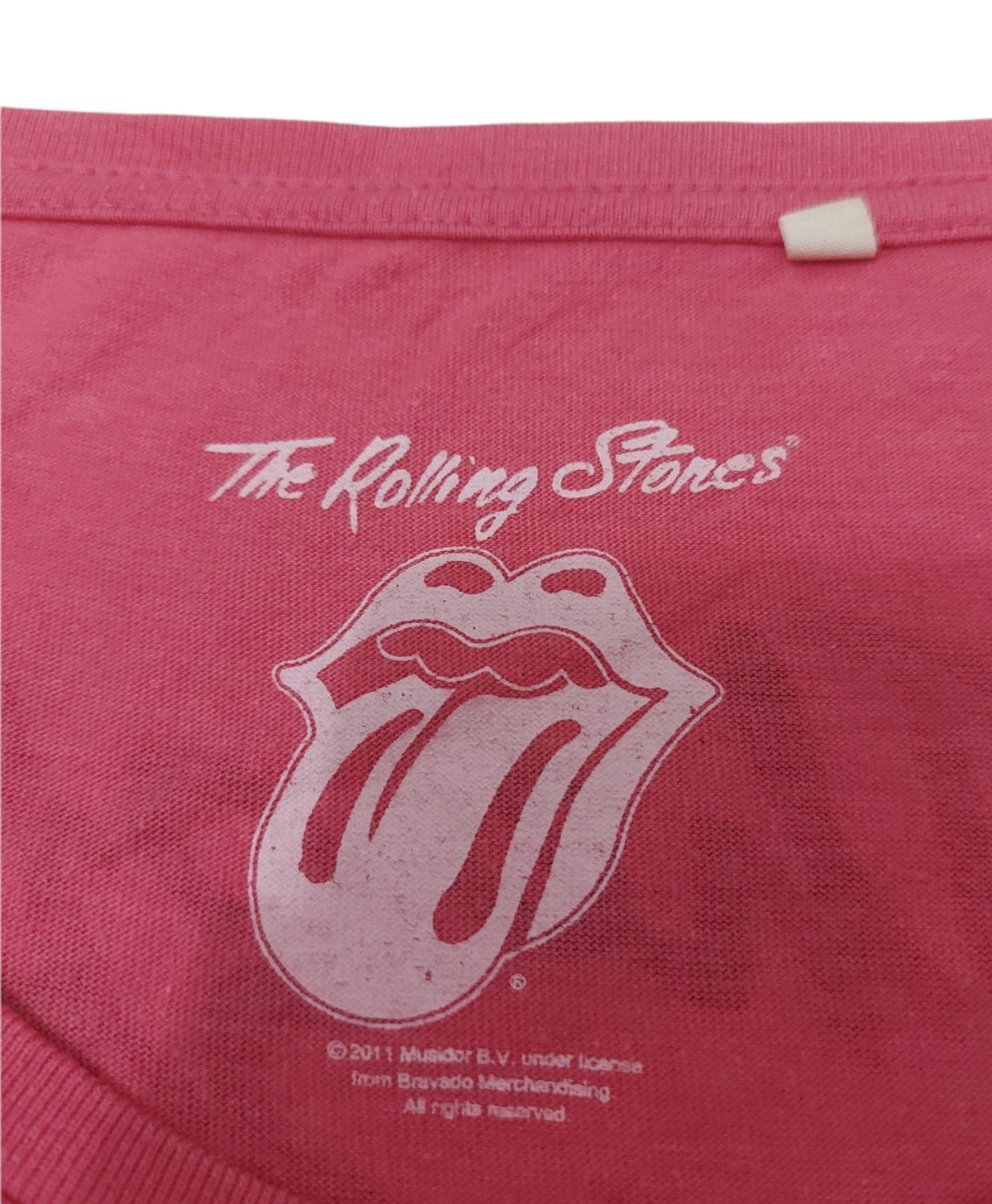 Band Tees × Bravado × The Rolling Stones THE ROLLING STONES UK TOUR 1977 ©️ 2011 BRAVADO MERCH Size L / US 10 / IT 46 - 7 Thumbnail