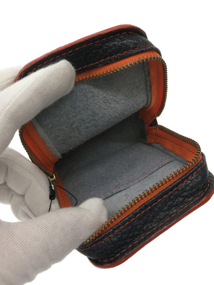 Vivienne Westwood Contrast Stitch Orb Leather Cigarette Case Size ONE SIZE - 3 Thumbnail