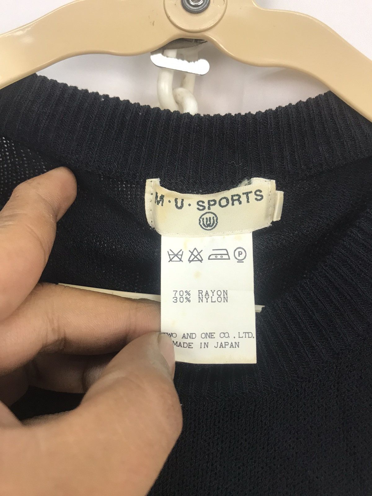 Japanese Brand M.U sport printed knit sweatshirt Size US M / EU 48-50 / 2 - 3 Thumbnail