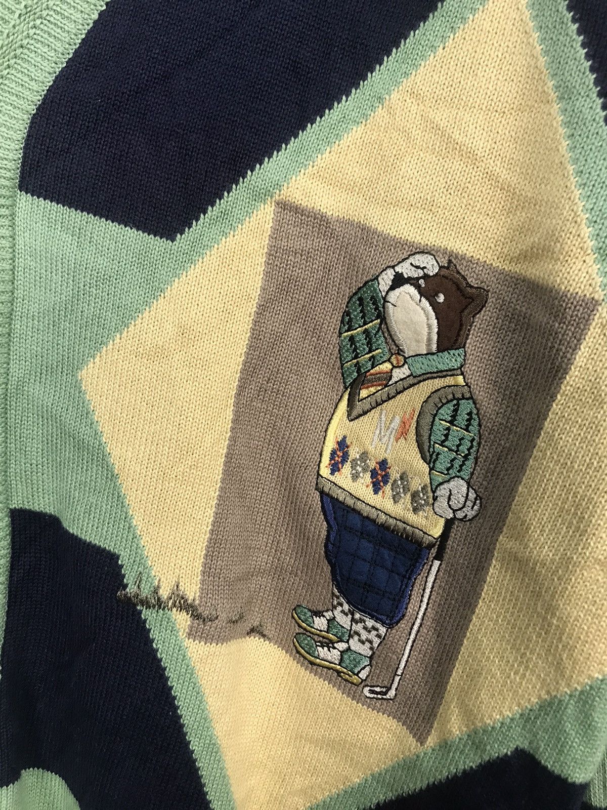 Japanese Brand × Vintage Muirfield jack nicklaus embroidered cardigan Size US M / EU 48-50 / 2 - 7 Thumbnail
