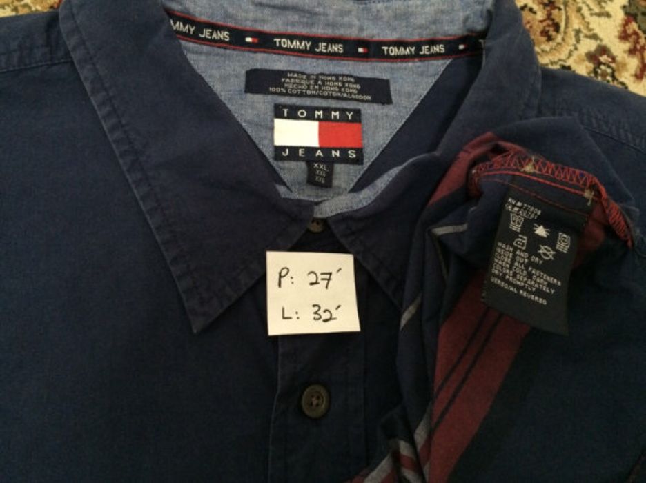 Tommy Jeans Tommy Hilfiger Shirt Statue Of Liberty Button Down Shirt ...