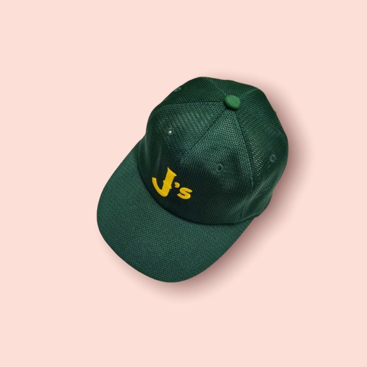 Japanese Brand VINTAGE J'S LOGO FITTED MESH BASEBALL CAP Size ONE SIZE - 3 Thumbnail