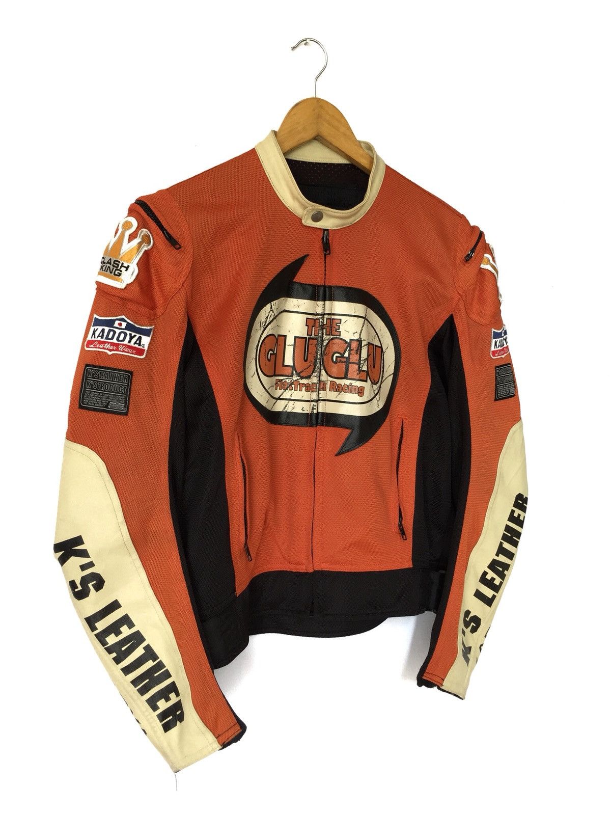 Kadoya VINTAGE KADOYA KS LEATHER CLASH KING RACING JACKET Size US M / EU 48-50 / 2 - 1 Thumbnail