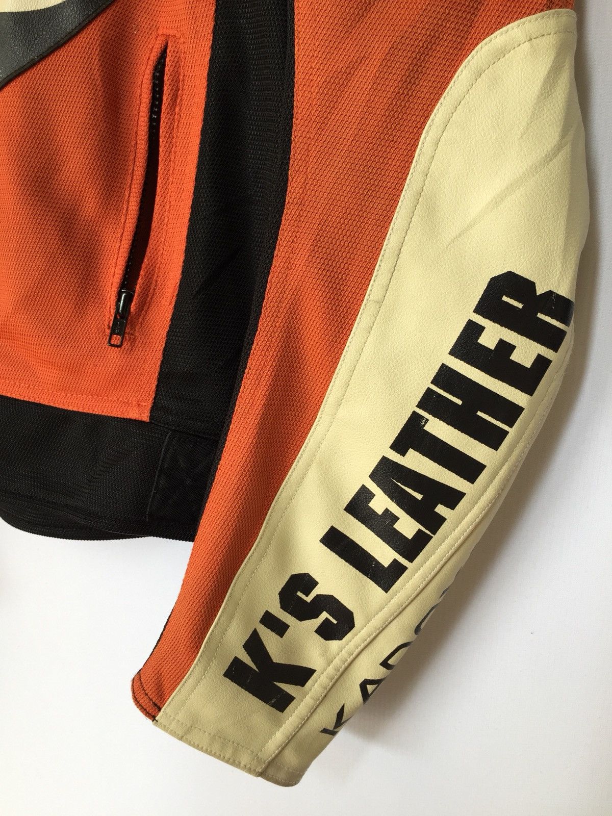 Kadoya VINTAGE KADOYA KS LEATHER CLASH KING RACING JACKET Size US M / EU 48-50 / 2 - 5 Thumbnail