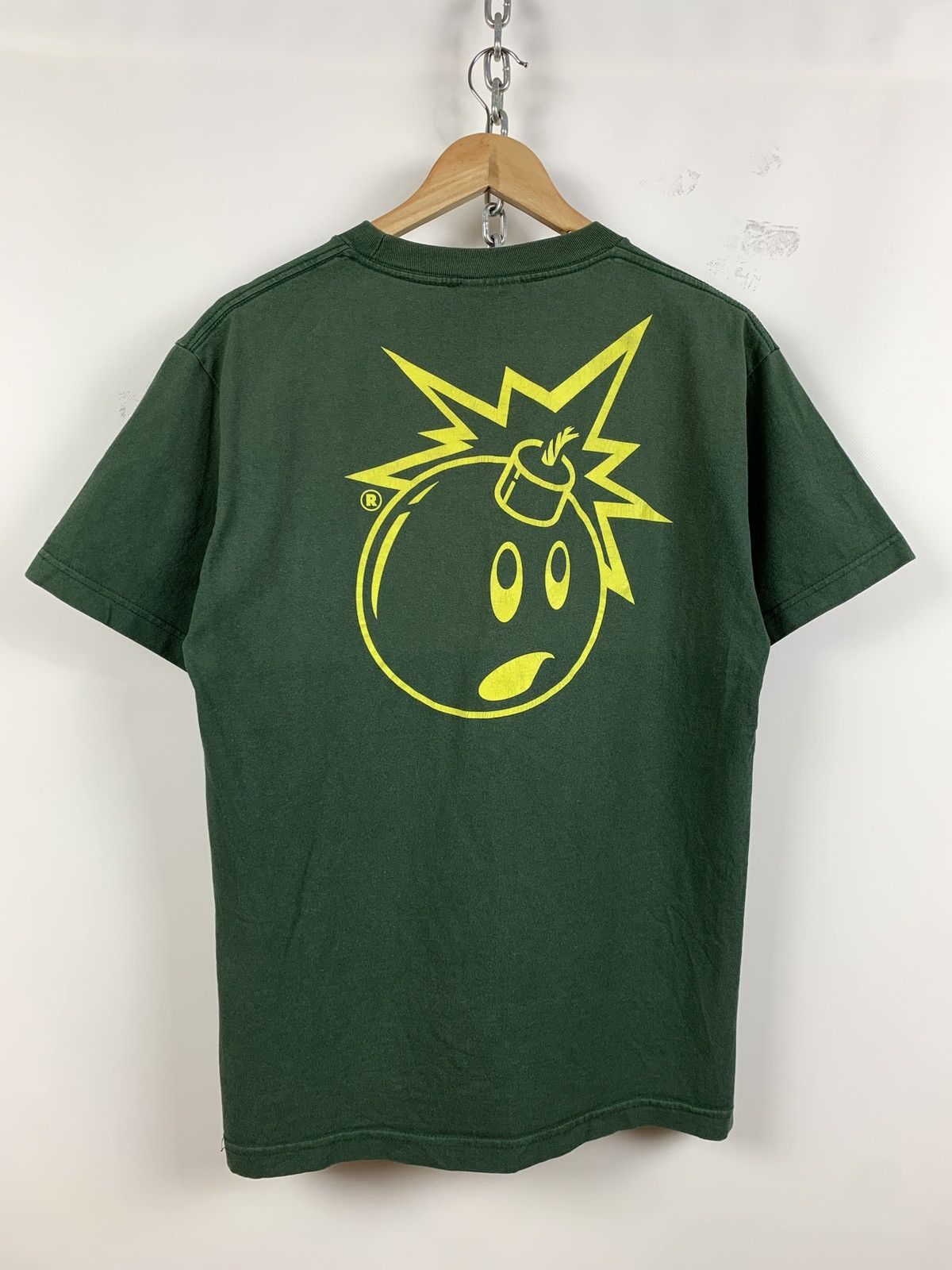 The Hundreds Vintage The Hundreds Adam Bomb Faded Green T-Shirt Size US M / EU 48-50 / 2 - 1 Thumbnail