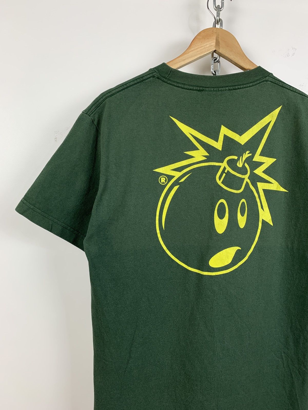The Hundreds Vintage The Hundreds Adam Bomb Faded Green T-Shirt Size US M / EU 48-50 / 2 - 3 Thumbnail