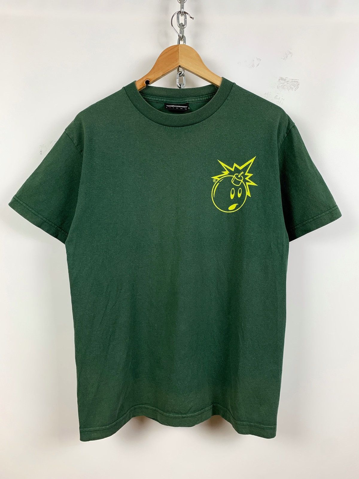 The Hundreds Vintage The Hundreds Adam Bomb Faded Green T-Shirt Size US M / EU 48-50 / 2 - 2 Thumbnail