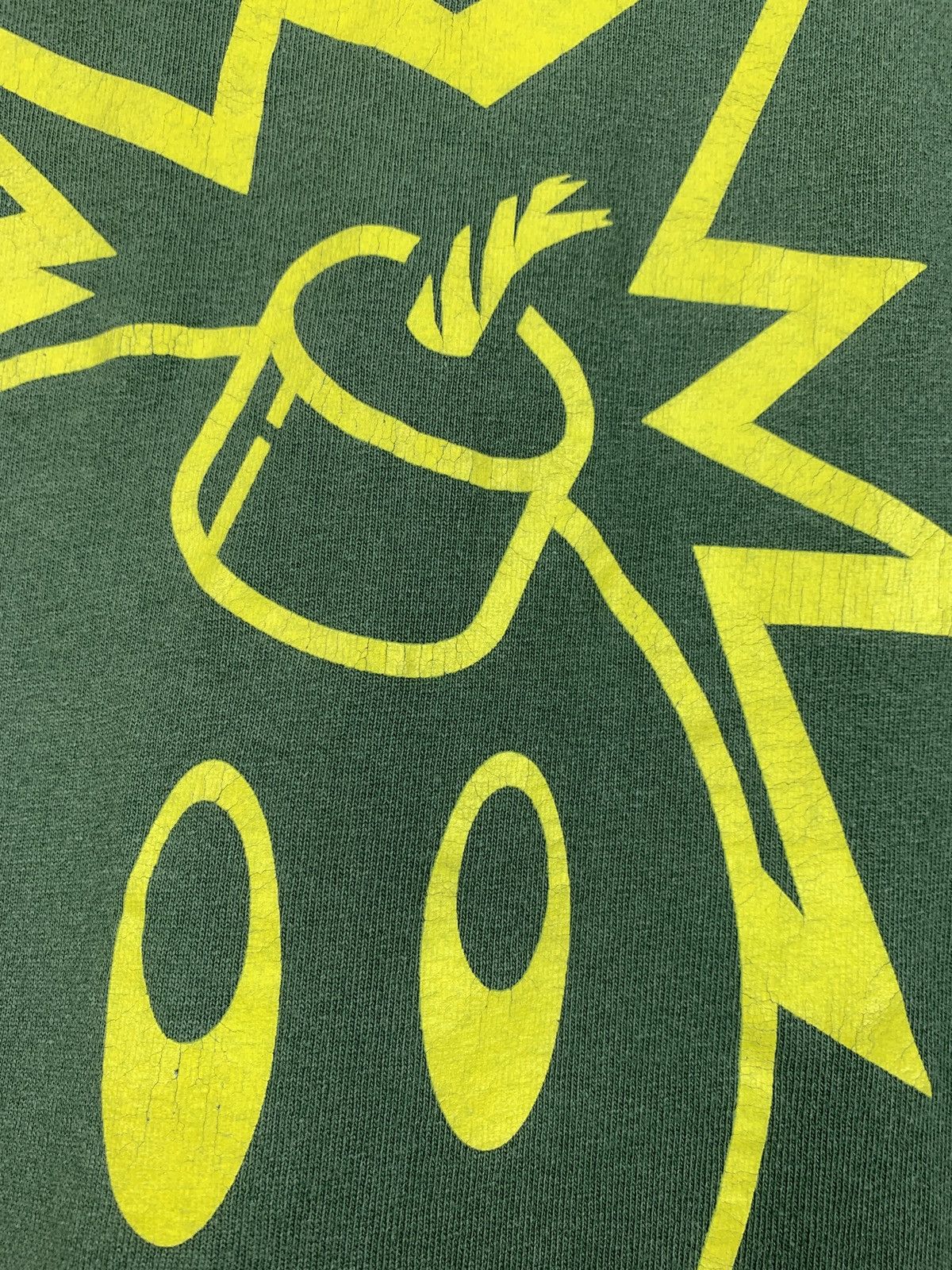 The Hundreds Vintage The Hundreds Adam Bomb Faded Green T-Shirt Size US M / EU 48-50 / 2 - 13 Thumbnail