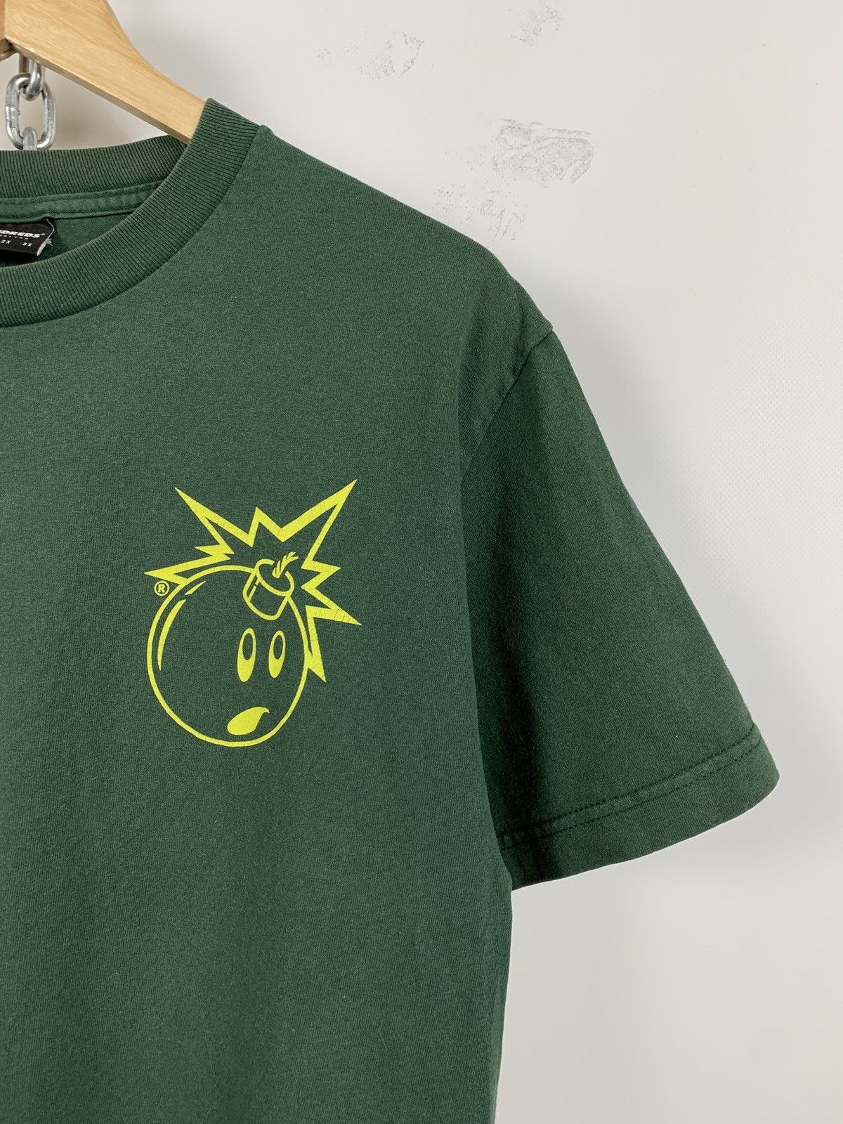 The Hundreds Vintage The Hundreds Adam Bomb Faded Green T-Shirt Size US M / EU 48-50 / 2 - 8 Thumbnail