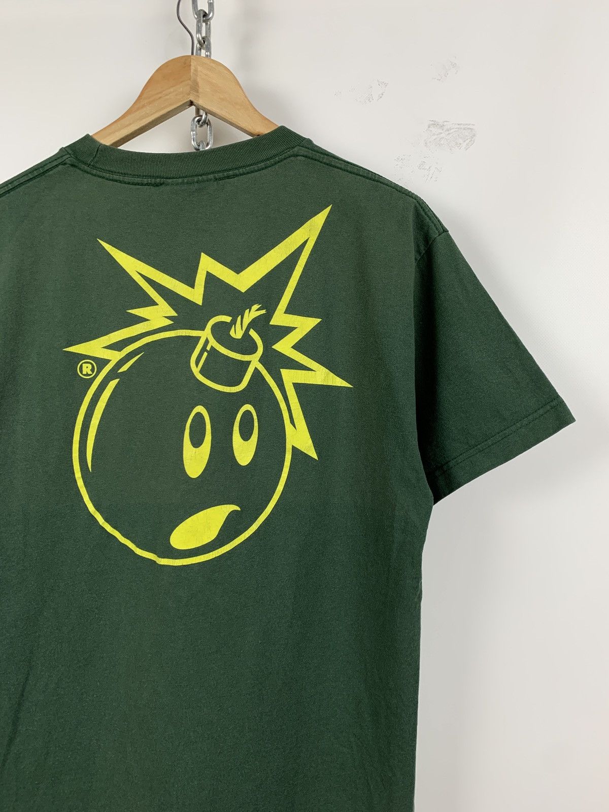 The Hundreds Vintage The Hundreds Adam Bomb Faded Green T-Shirt Size US M / EU 48-50 / 2 - 4 Thumbnail