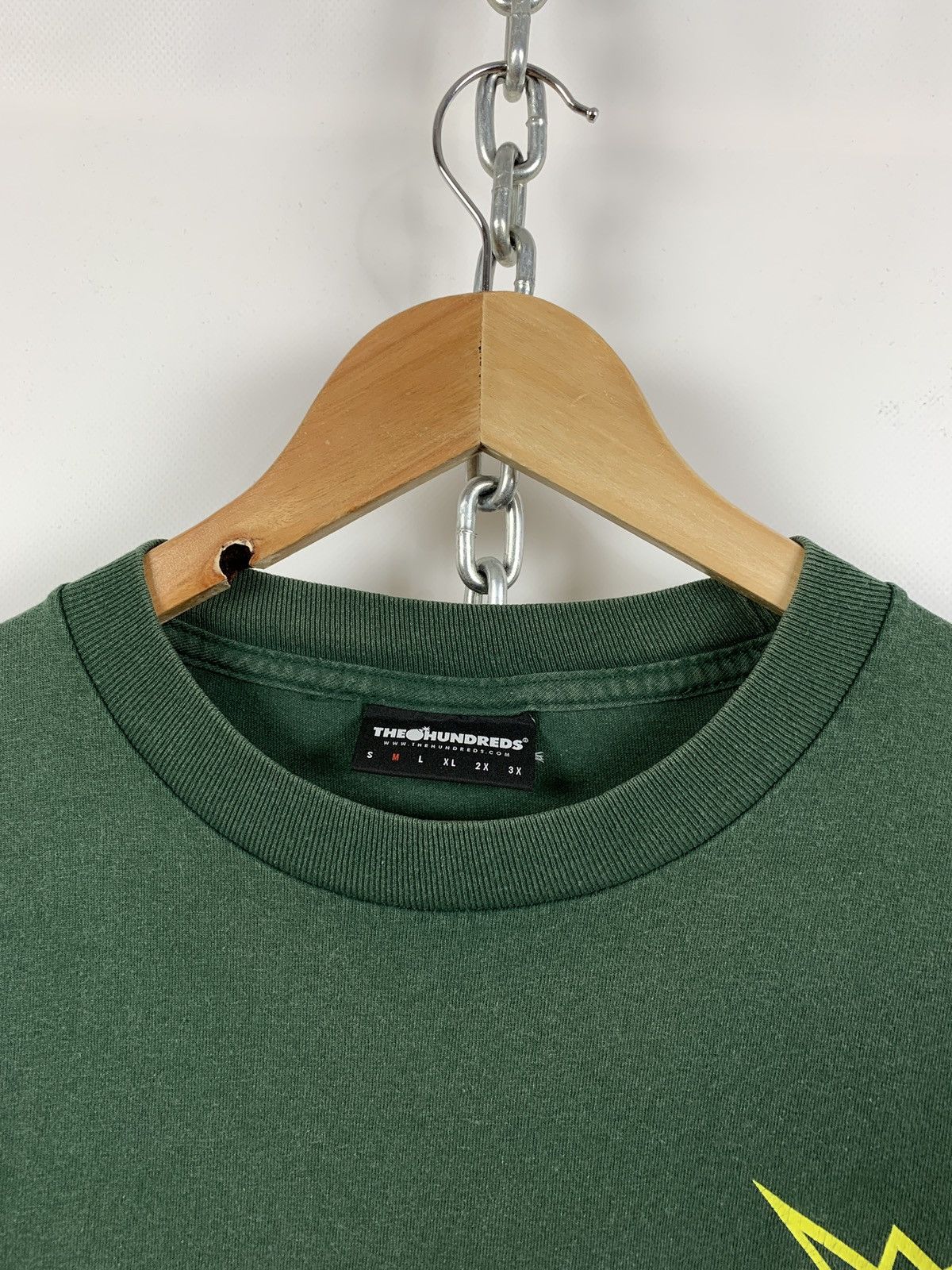 The Hundreds Vintage The Hundreds Adam Bomb Faded Green T-Shirt Size US M / EU 48-50 / 2 - 15 Thumbnail