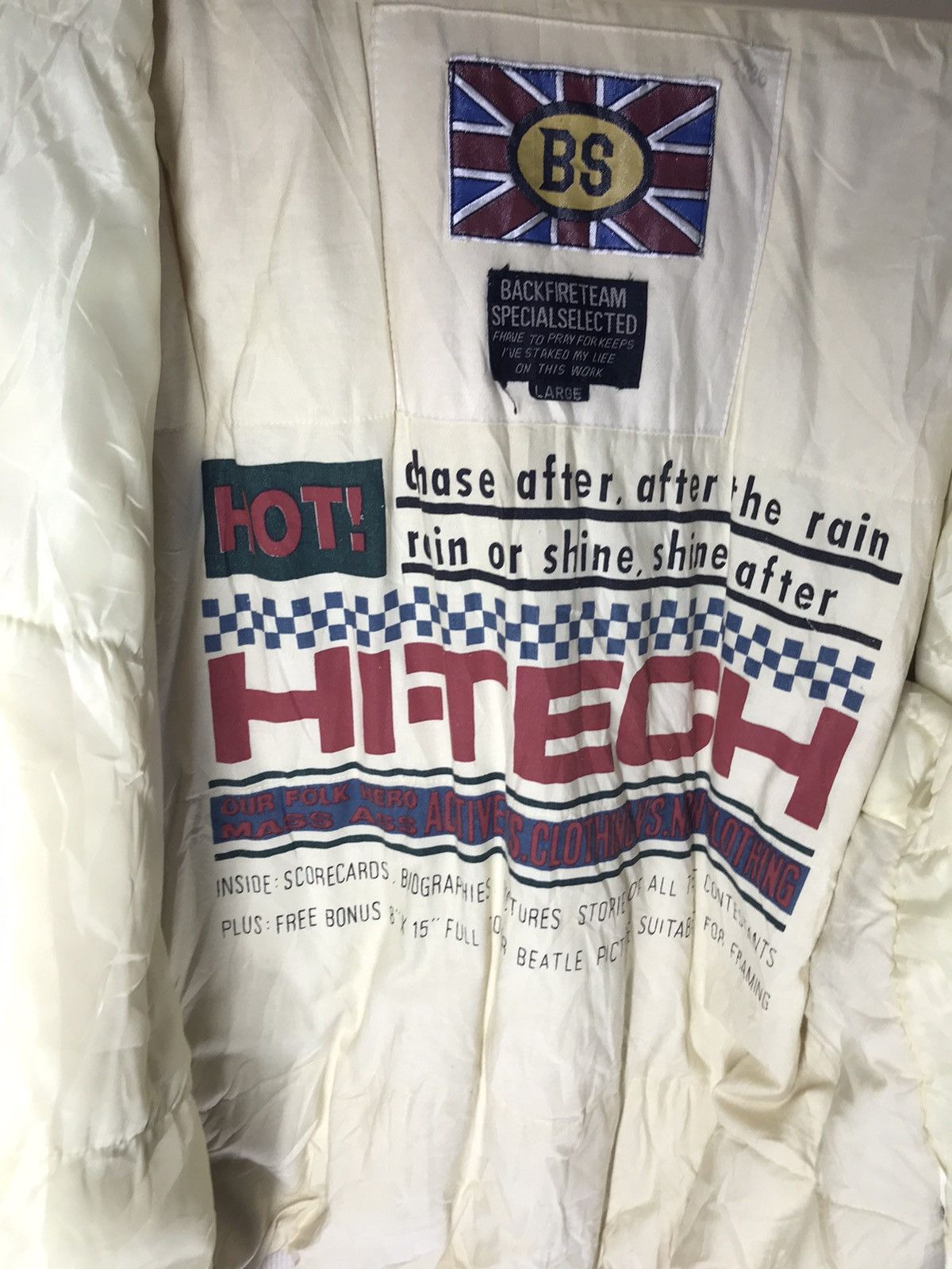 Sports Specialties × Vintage Vintage Backfireteam special selected with patches jacket Size US L / EU 52-54 / 3 - 7 Thumbnail