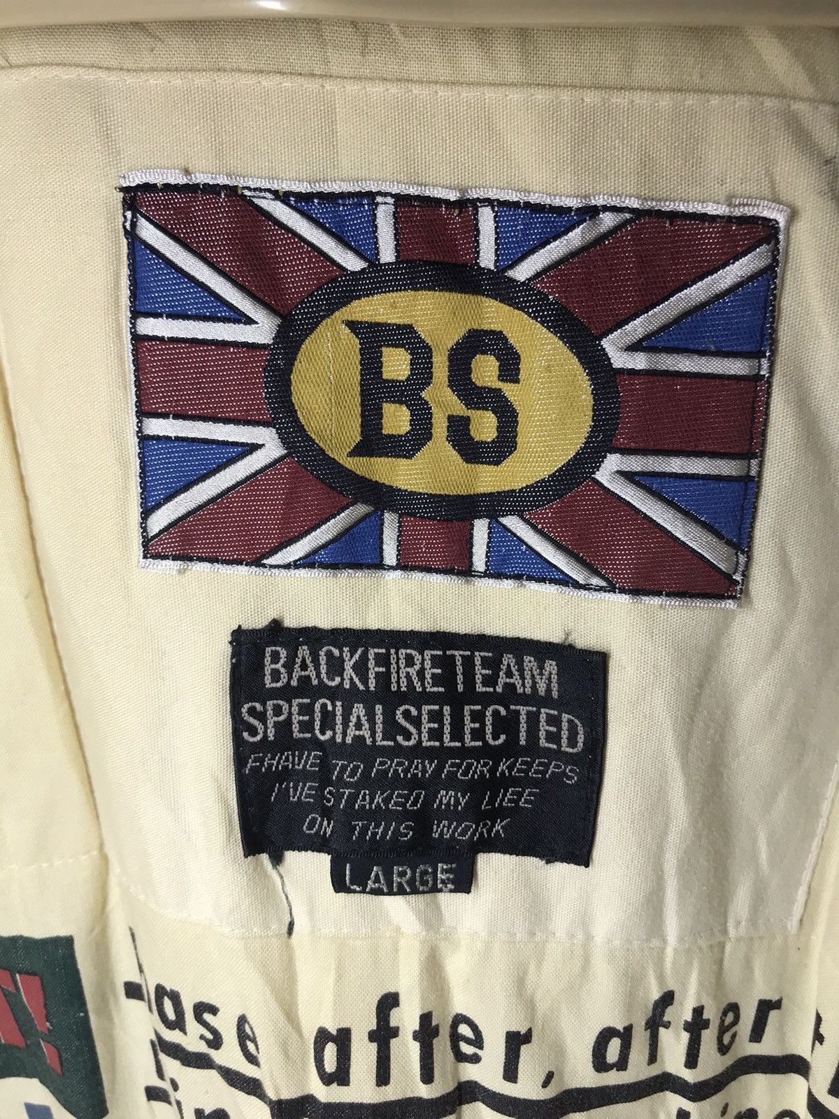Sports Specialties × Vintage Vintage Backfireteam special selected with patches jacket Size US L / EU 52-54 / 3 - 3 Thumbnail