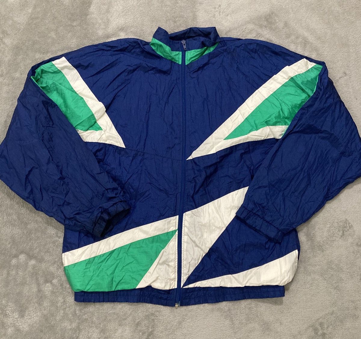 Vintage Vintage 80s Basic Formula Windbreaker Size US M / EU 48-50 / 2 - 1 Thumbnail