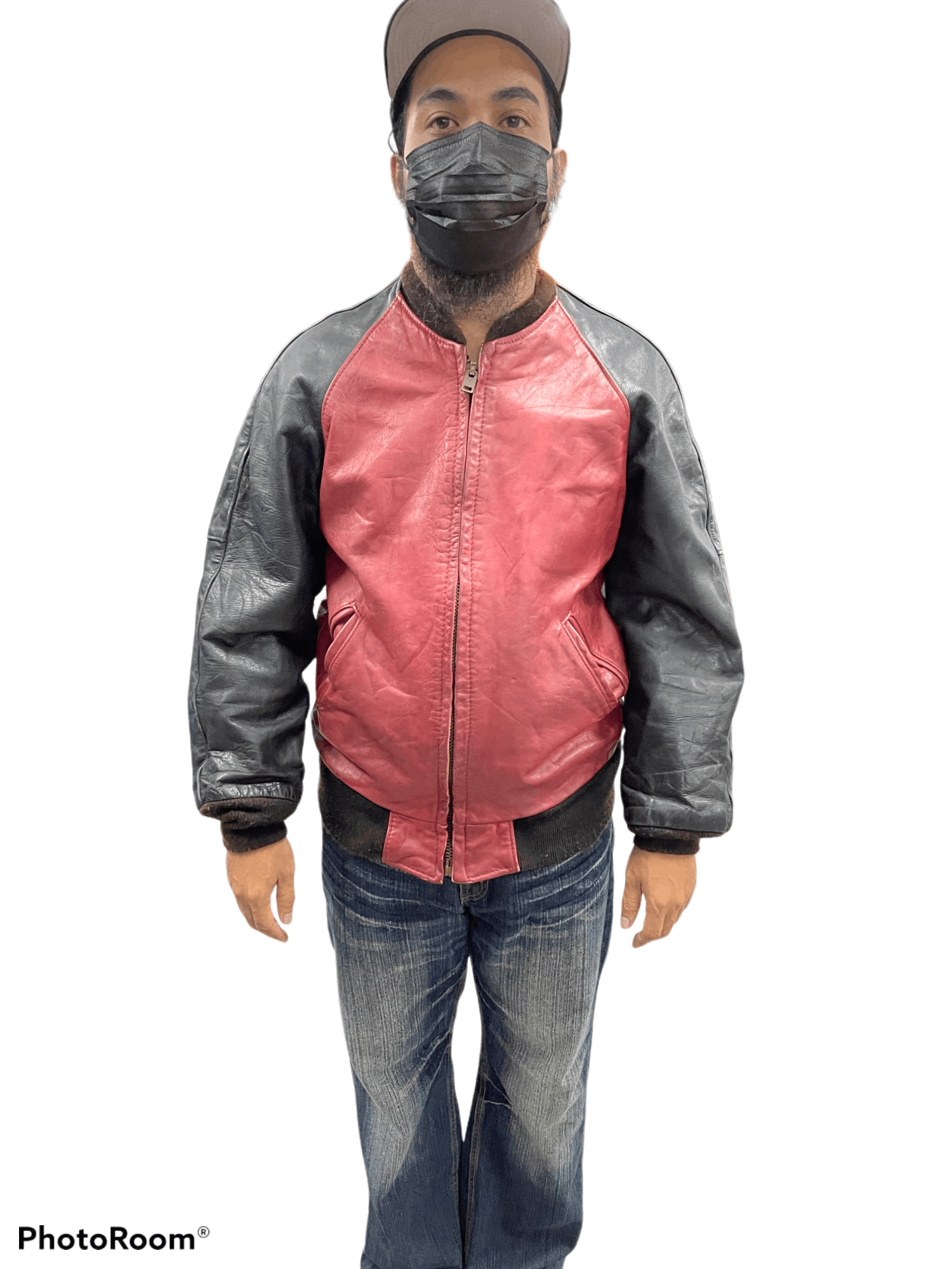 Schott × Vintage VINTAGE SCHOTT TWO TONE LEATHER JACKET MADE IN USA Size US M / EU 48-50 / 2 - 2 Thumbnail